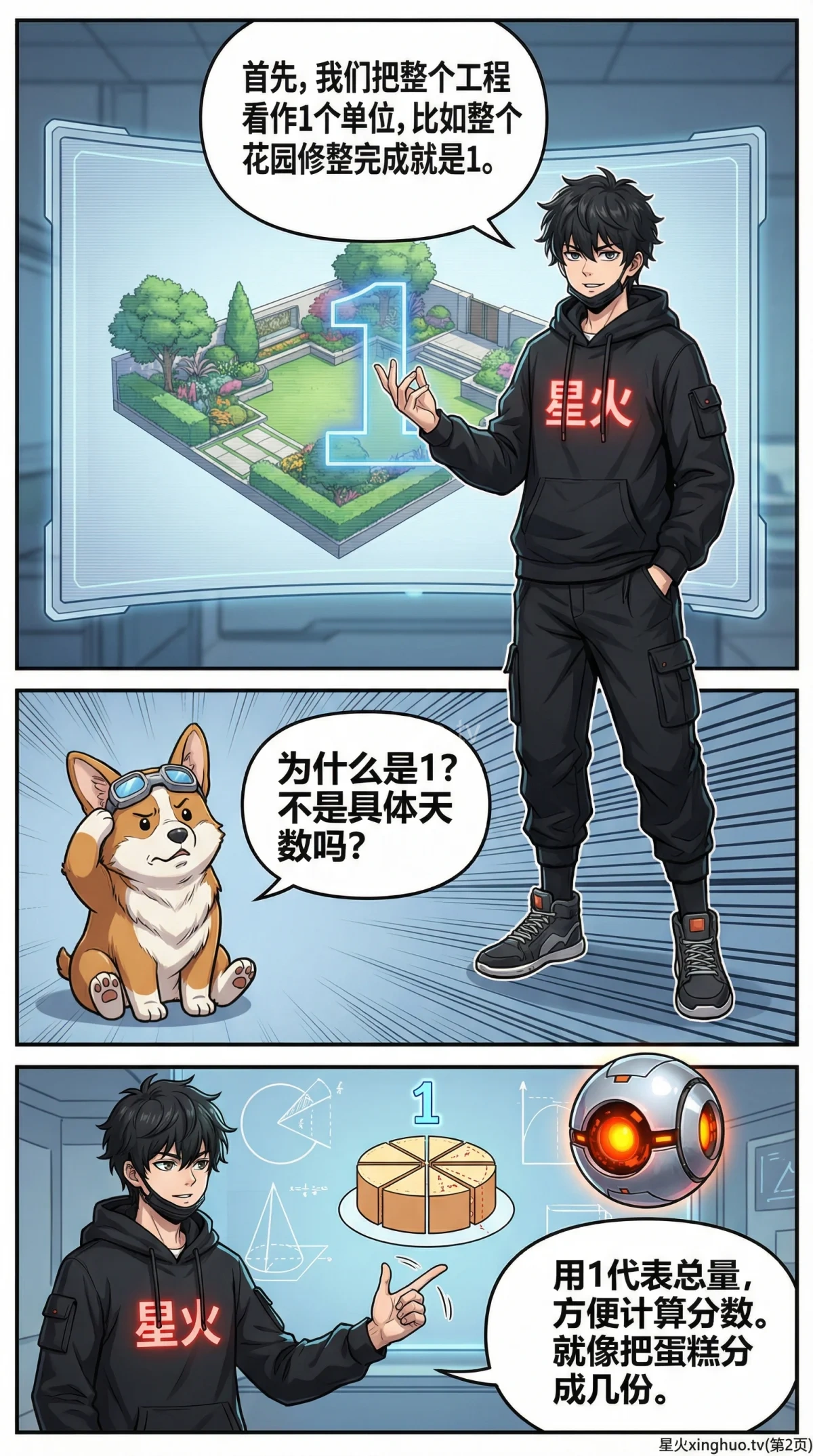 小学数学工程问题：先后合作解题步骤详解与练习题 - 第 2 页