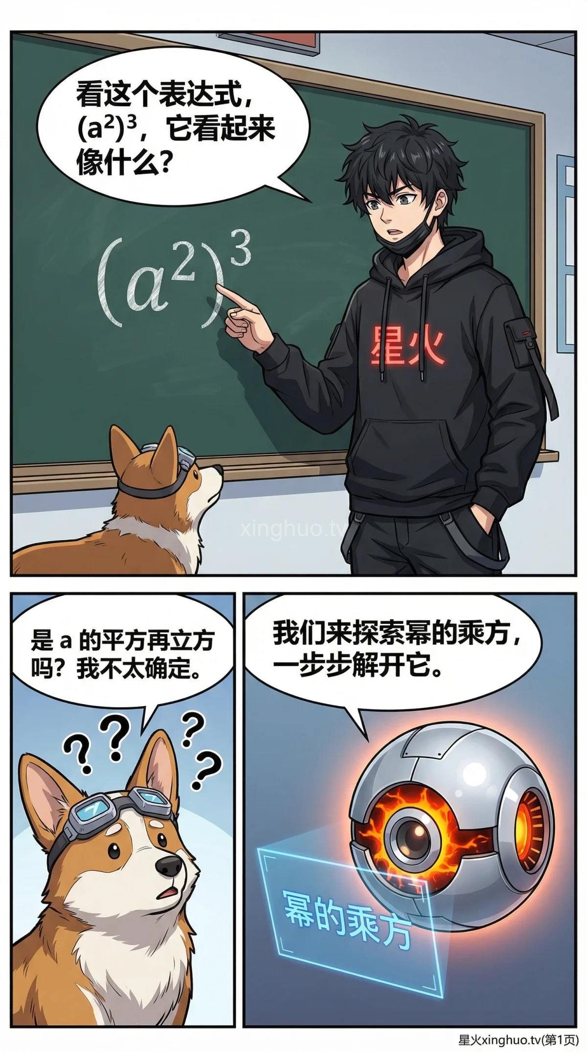 幂的乘方运算详解：法则、例题与常见错误解析 - 第 1 页