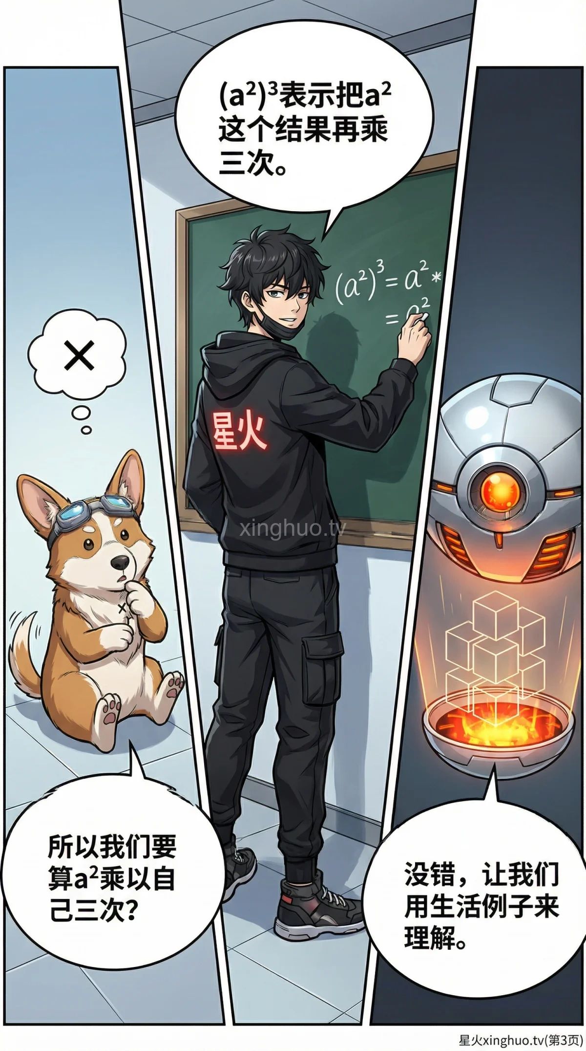 幂的乘方运算详解：法则、例题与常见错误解析 - 第 3 页