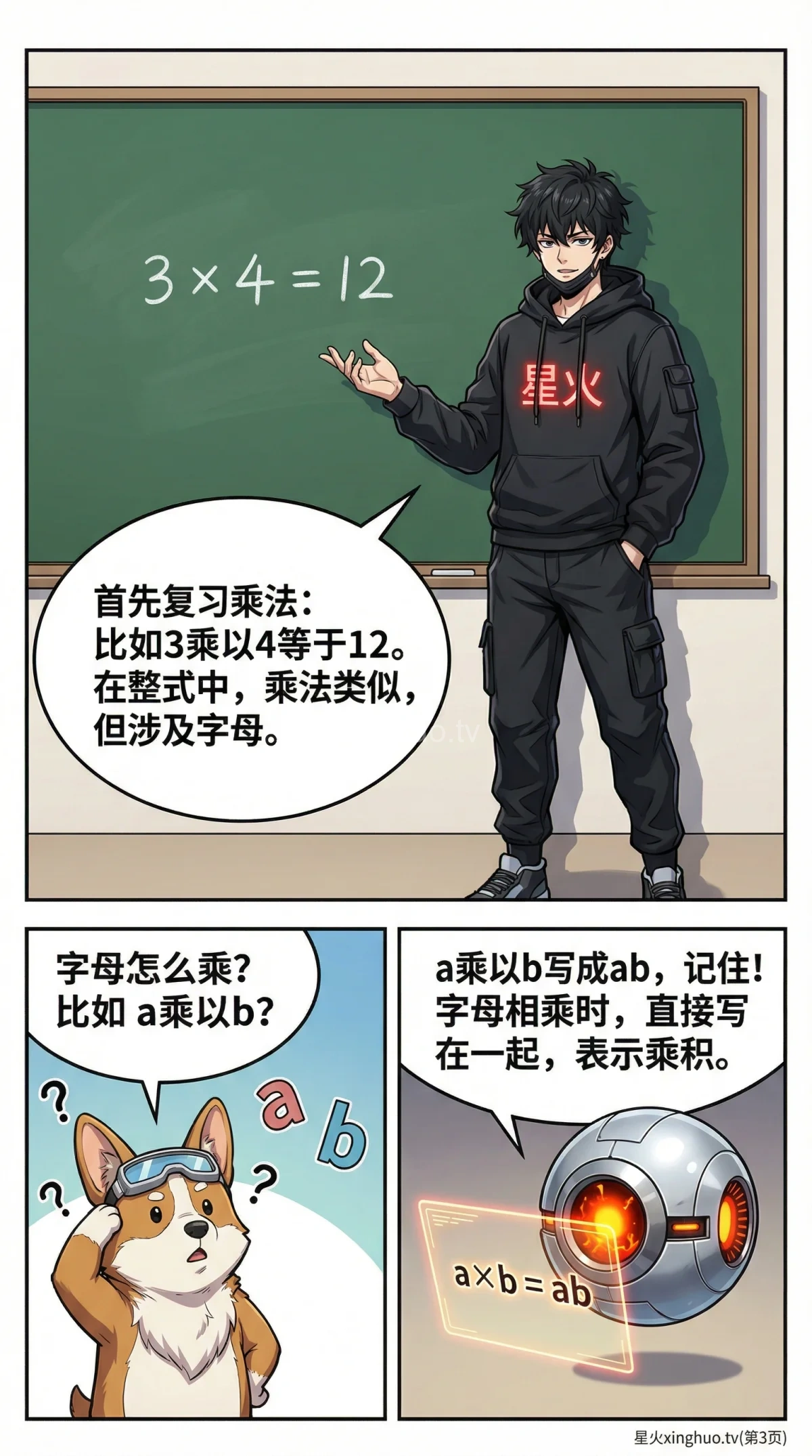 整式的乘法详解：单项式与多项式乘法法则及例题解析 - 第 3 页