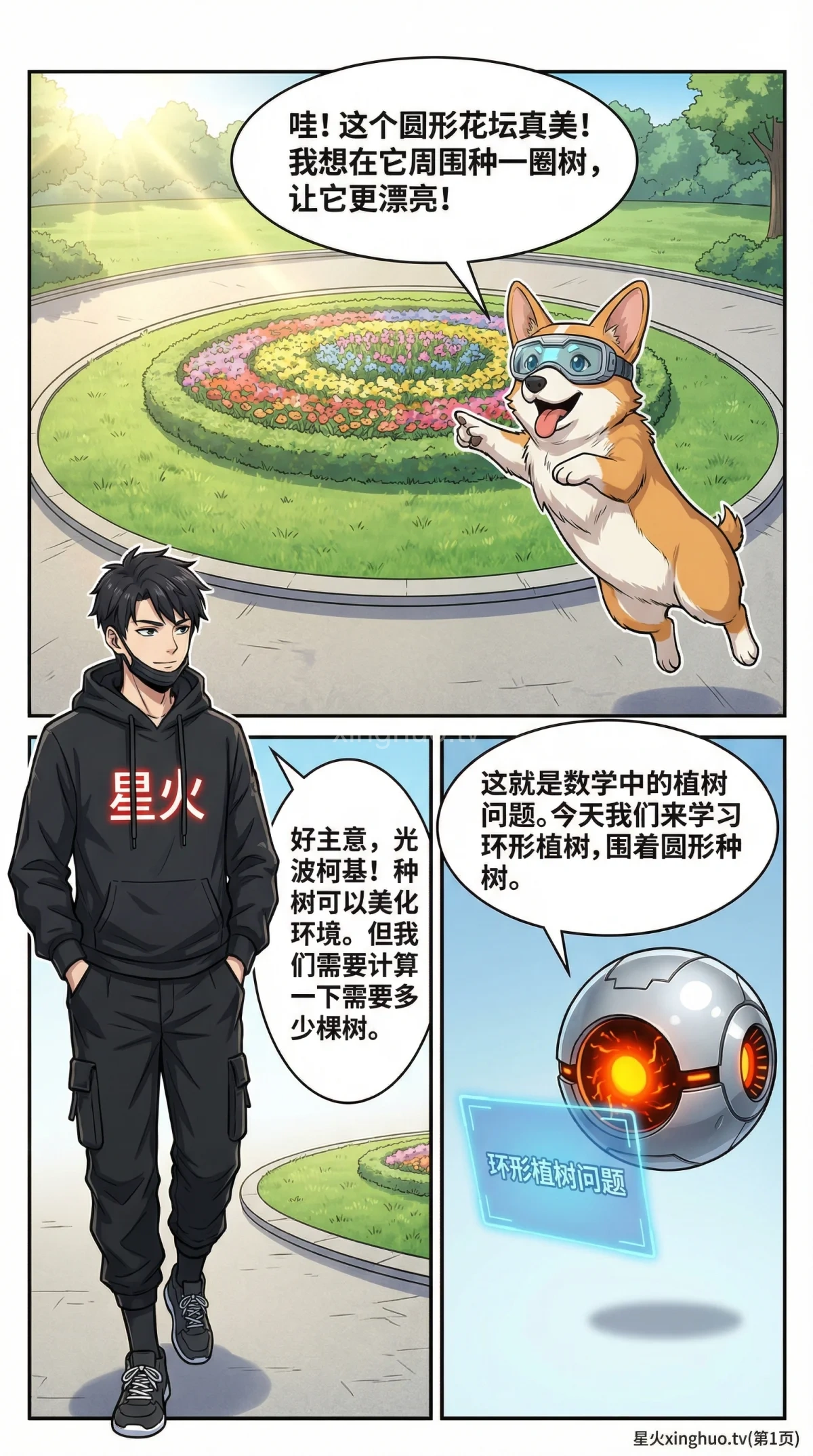 环形植树问题详解：核心公式、解题步骤与例题精讲 | 小学数学应用题 - 第 1 页