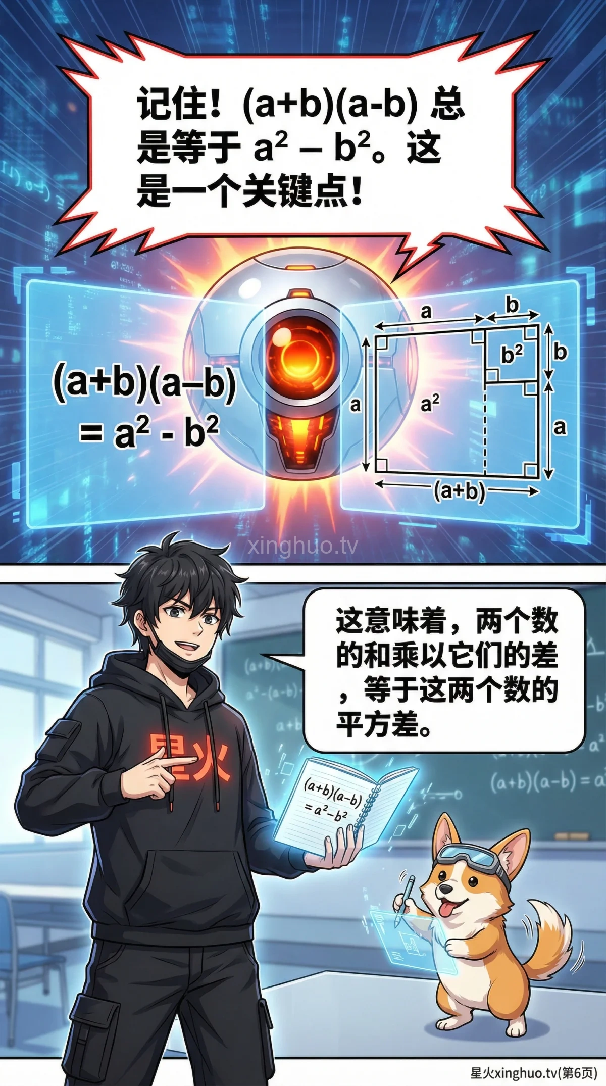 平方差公式详解：公式推导、例题解析与常见错误 | 初中数学代数 - 第 6 页