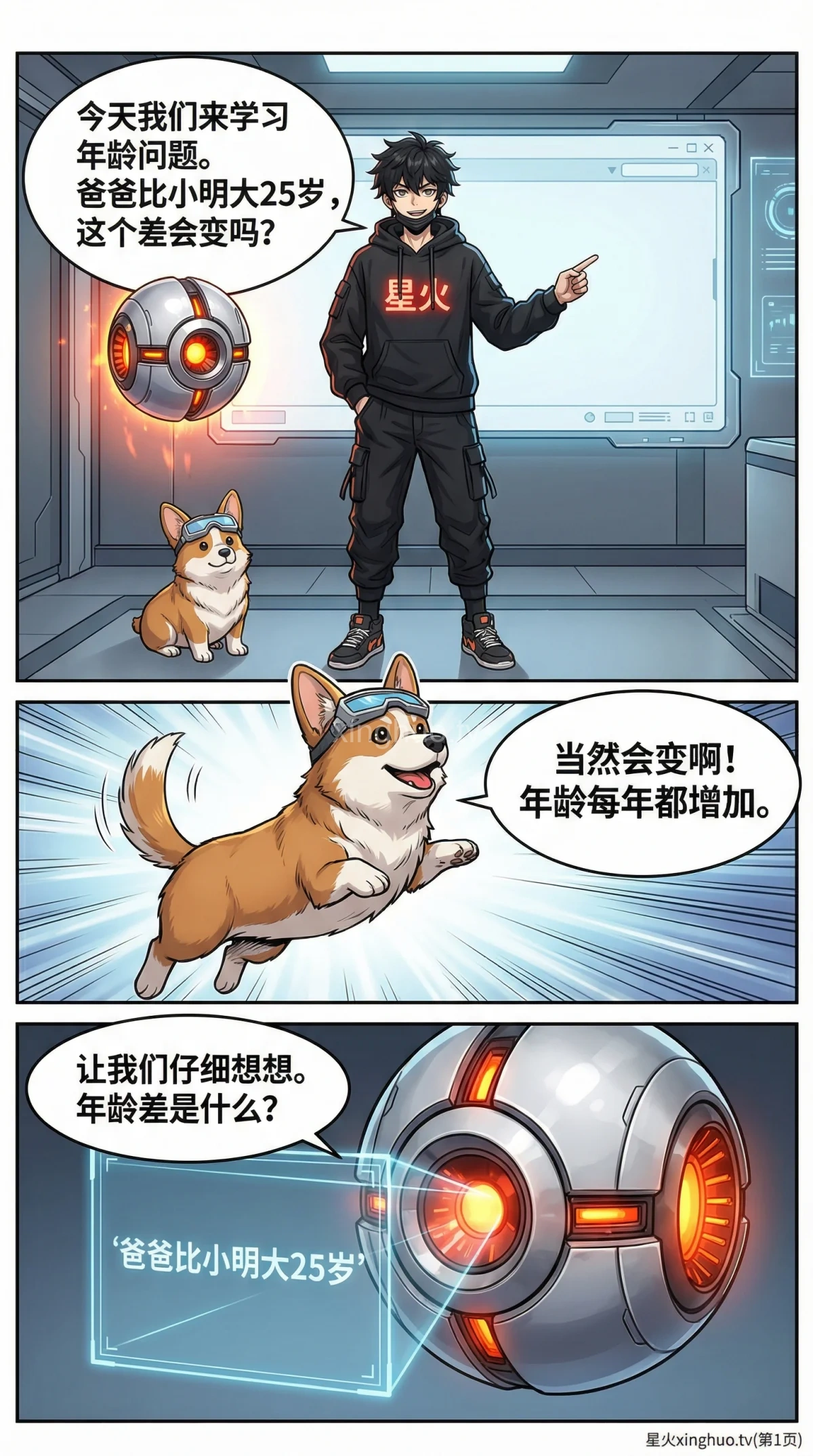 小学数学年龄问题详解：年龄差不变原理、解题技巧与练习题 - 第 1 页