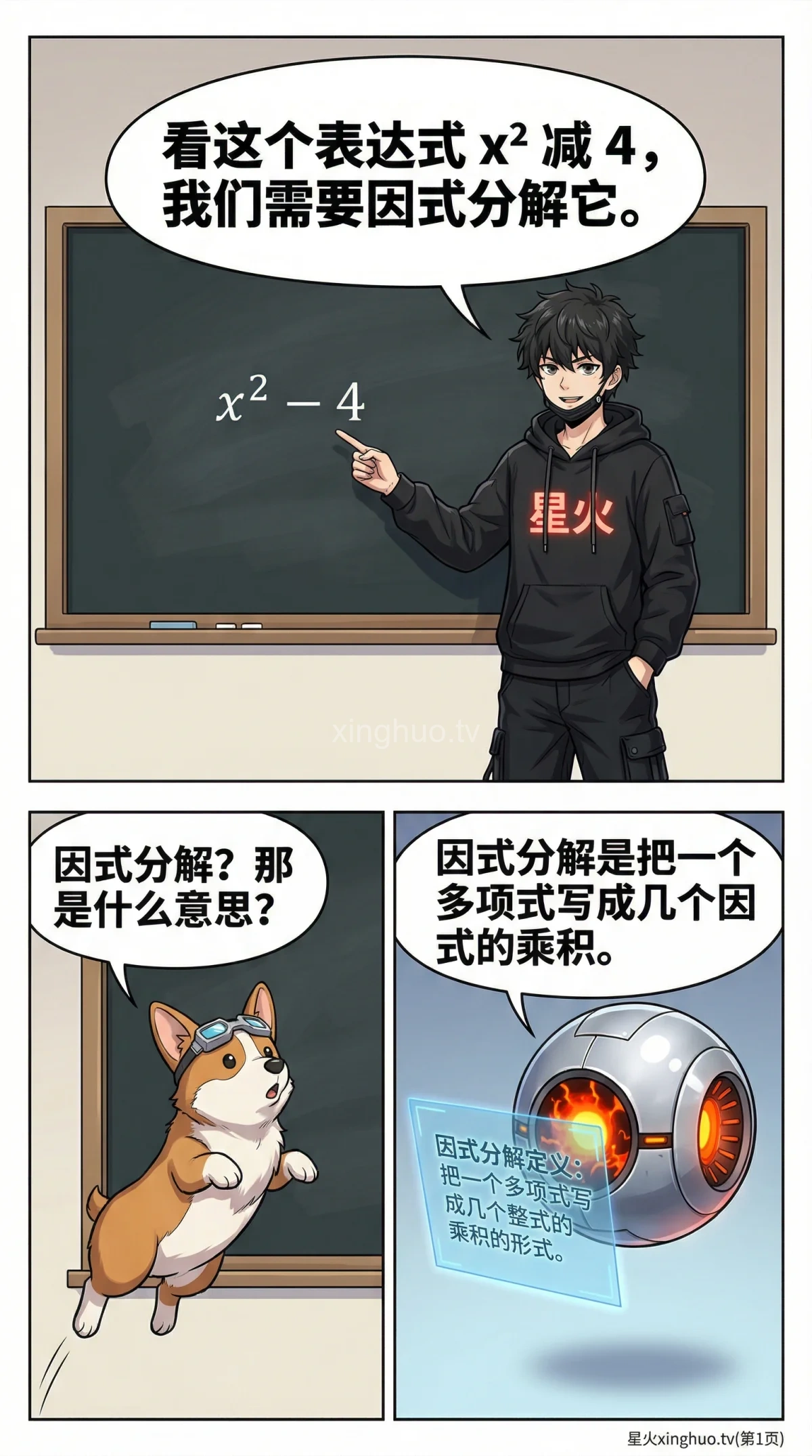 平方差公式因式分解：概念、例题与练习题详解 | 初中数学 - 第 1 页