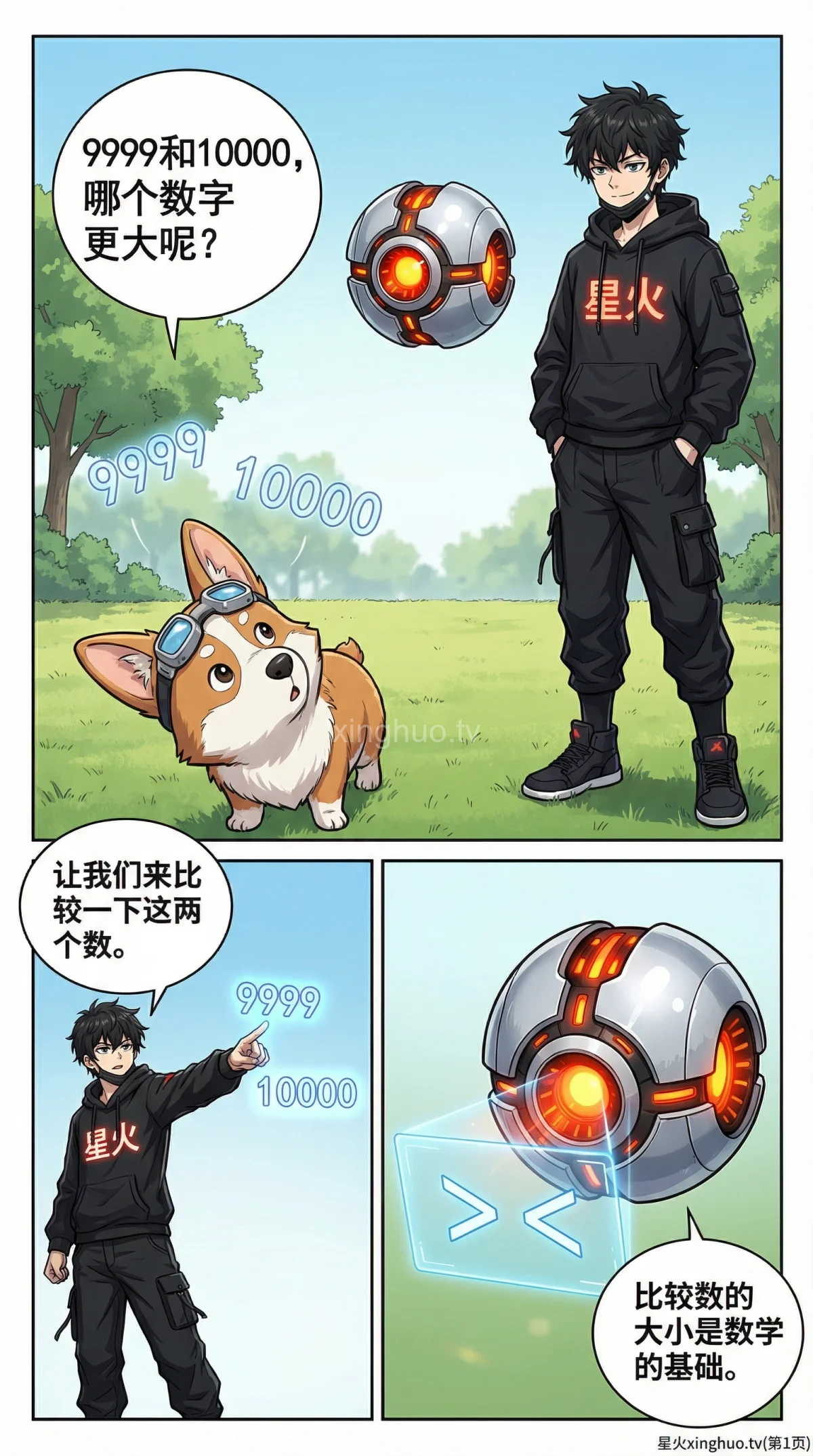 数的大小比较方法详解：比较规则、技巧与练习题 | 小学数学 - 第 1 页