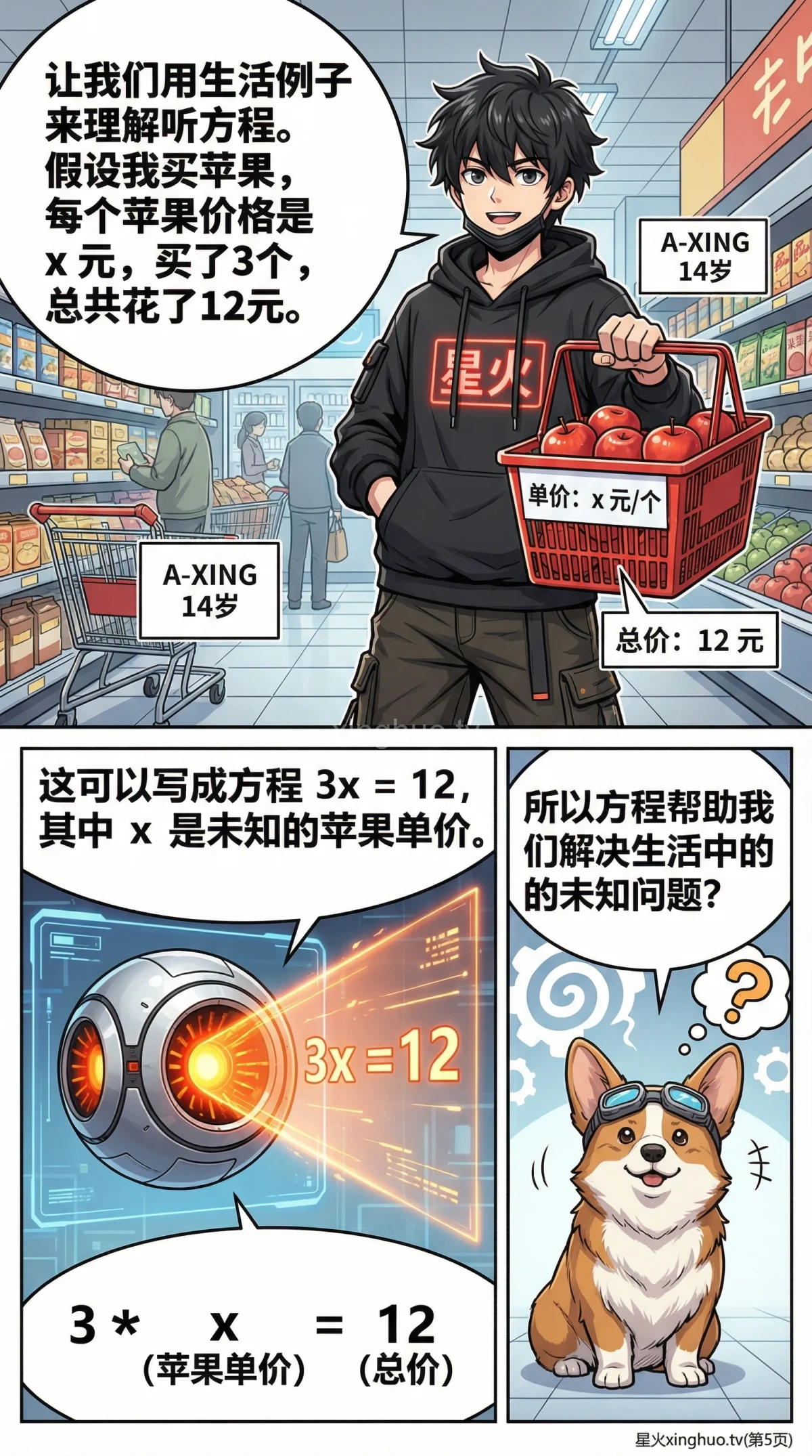 等式与方程的区别与联系详解 | 附例题与概念辨析 - 第 5 页