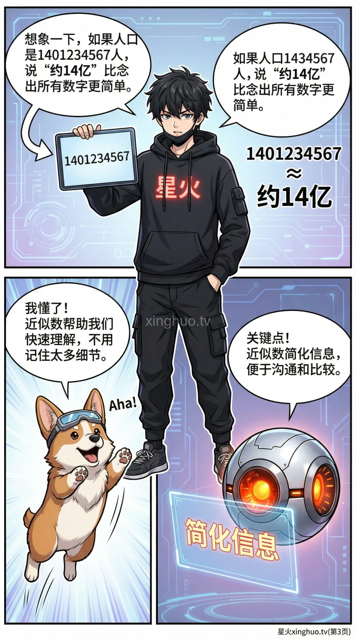 近似数与四舍五入详解：方法步骤、实例与常见错误（小学数学） - 第 3 页