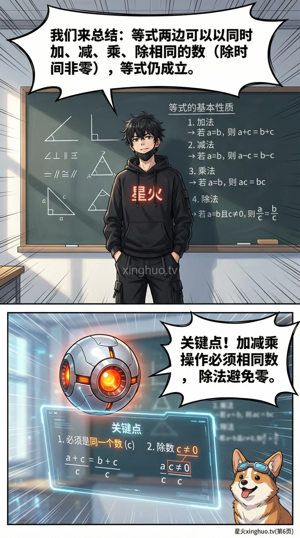 等式的基本性质是什么？解方程应用详解 | 初中数学代数 - 第 6 页