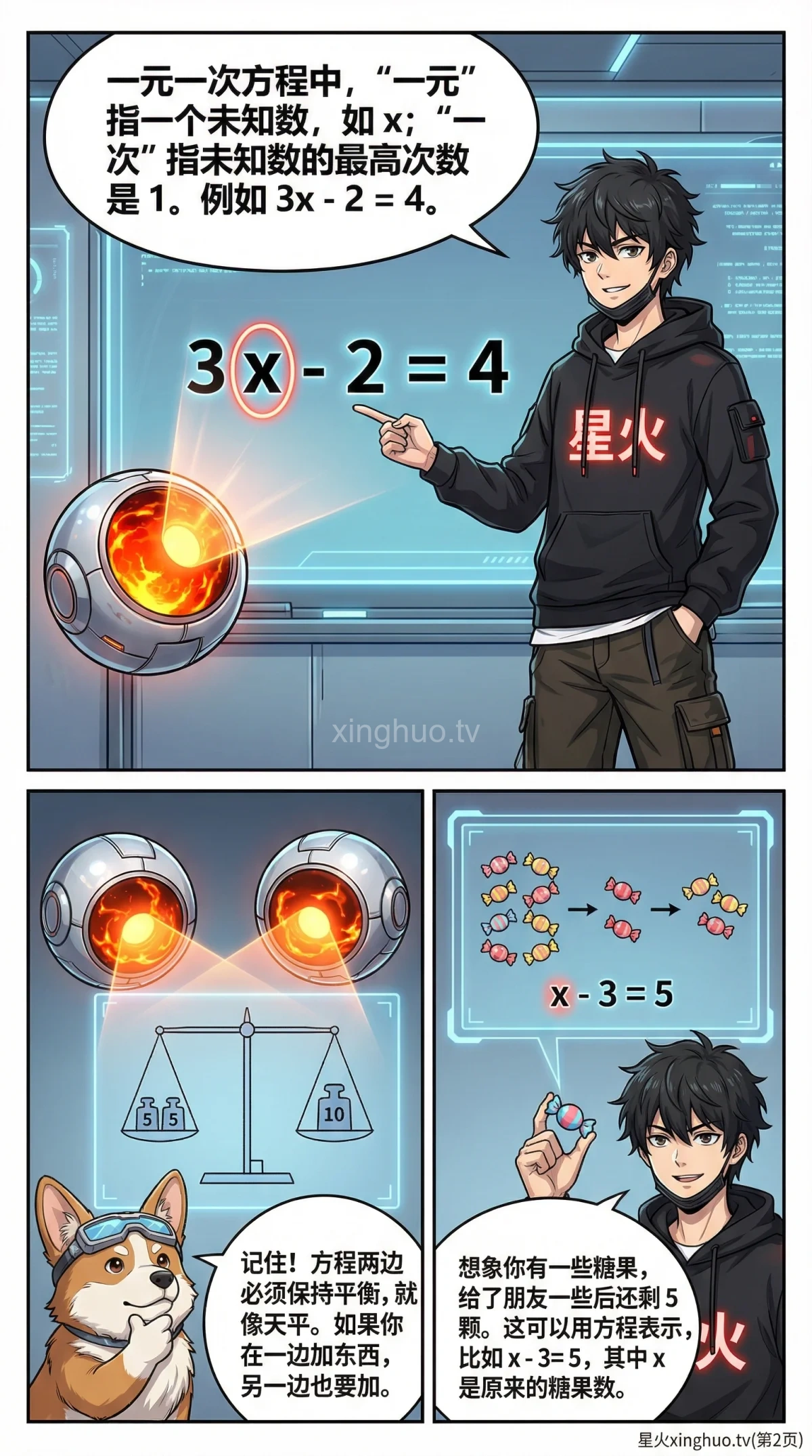 一元一次方程解法详解：步骤、例题与常见错误分析 - 第 2 页