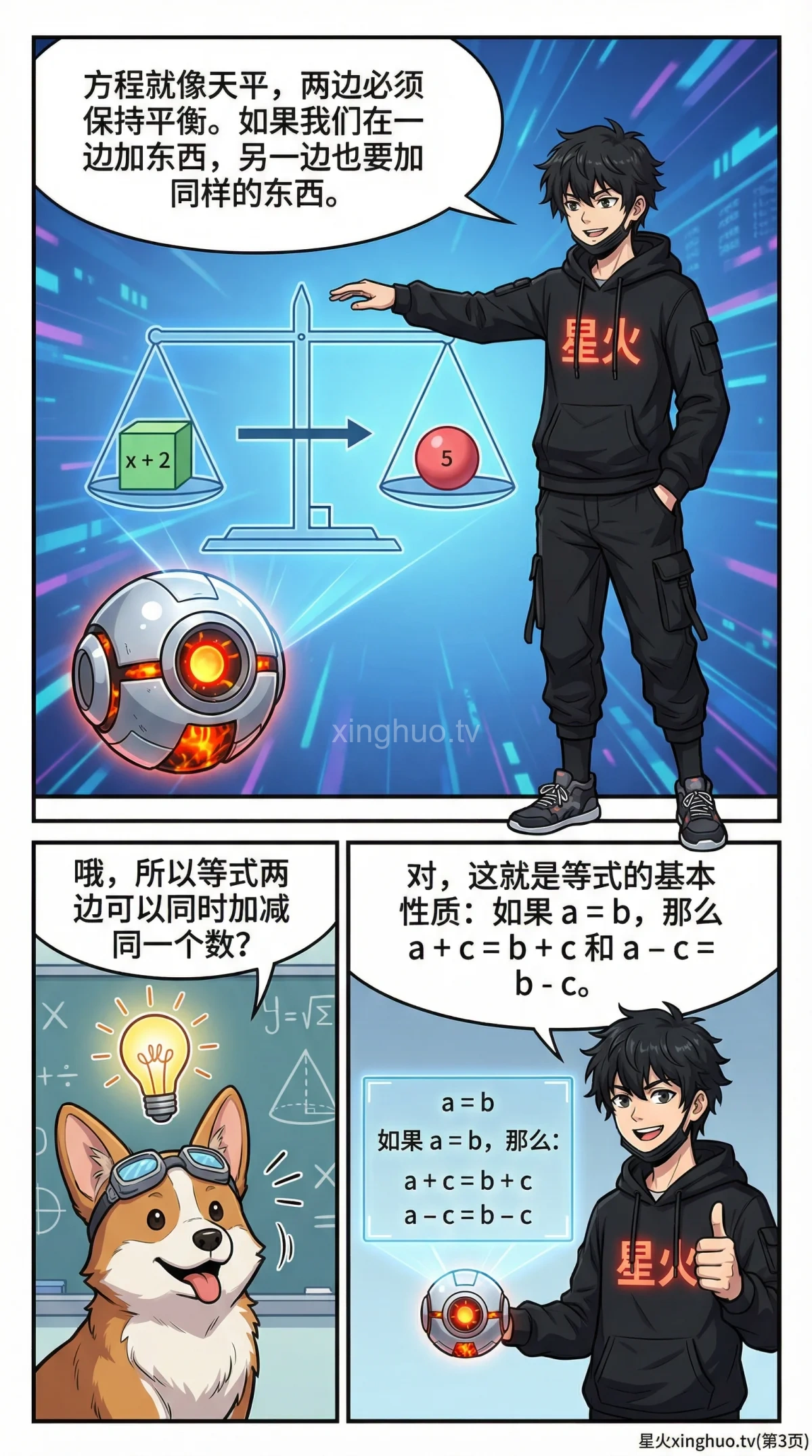 一元一次方程移项法则详解：步骤、例题与常见错误 - 第 3 页