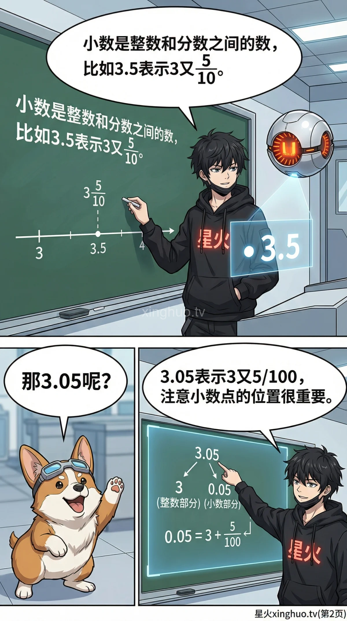 小数的读写与大小比较详解：数位认识与排序方法教学 - 第 2 页