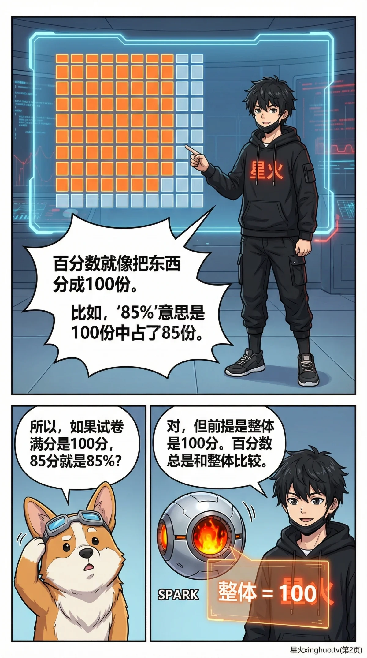 百分数的意义详解：概念、读写与生活实例（小学数学） - 第 2 页