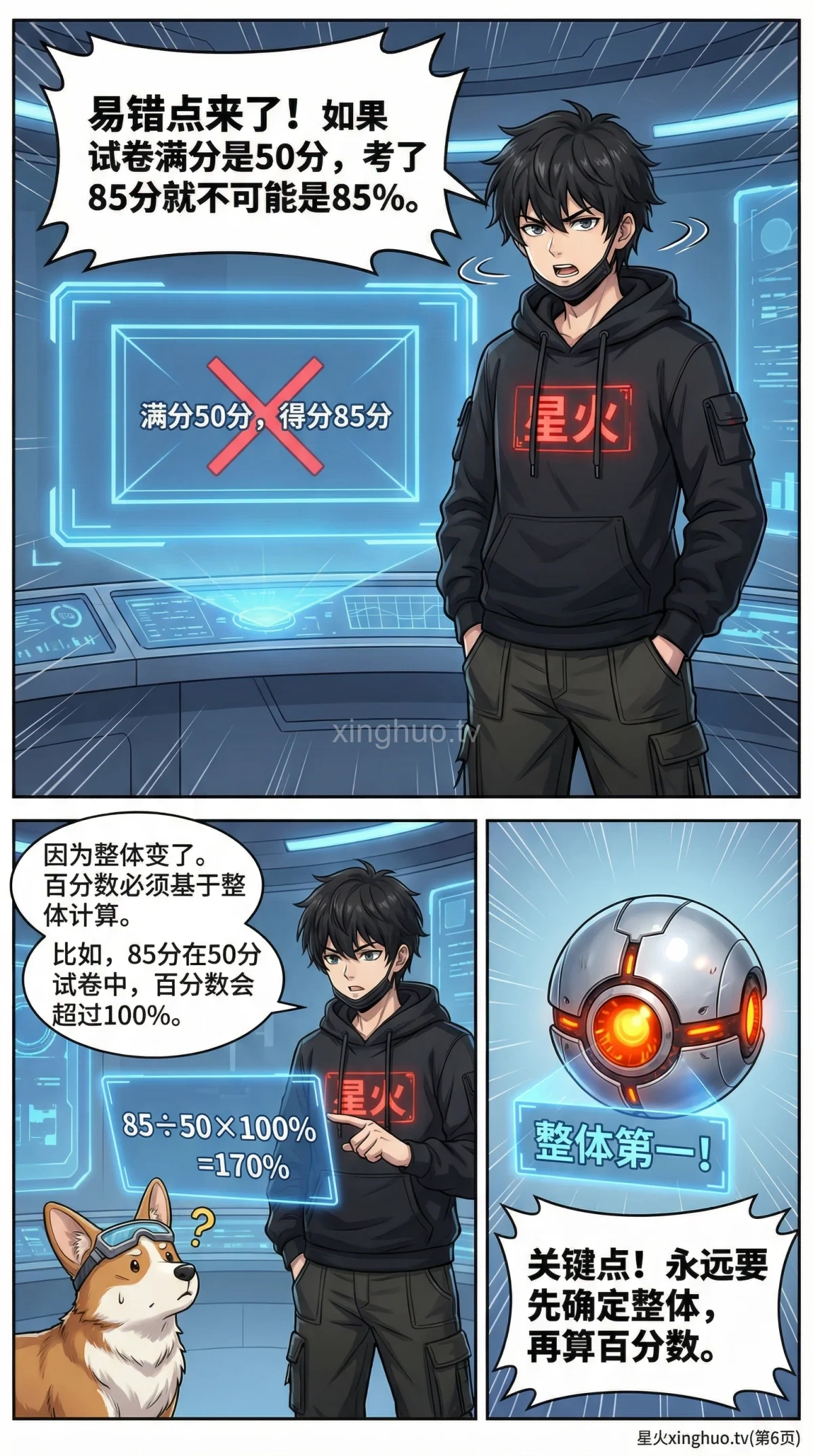 百分数的意义详解：概念、读写与生活实例（小学数学） - 第 6 页