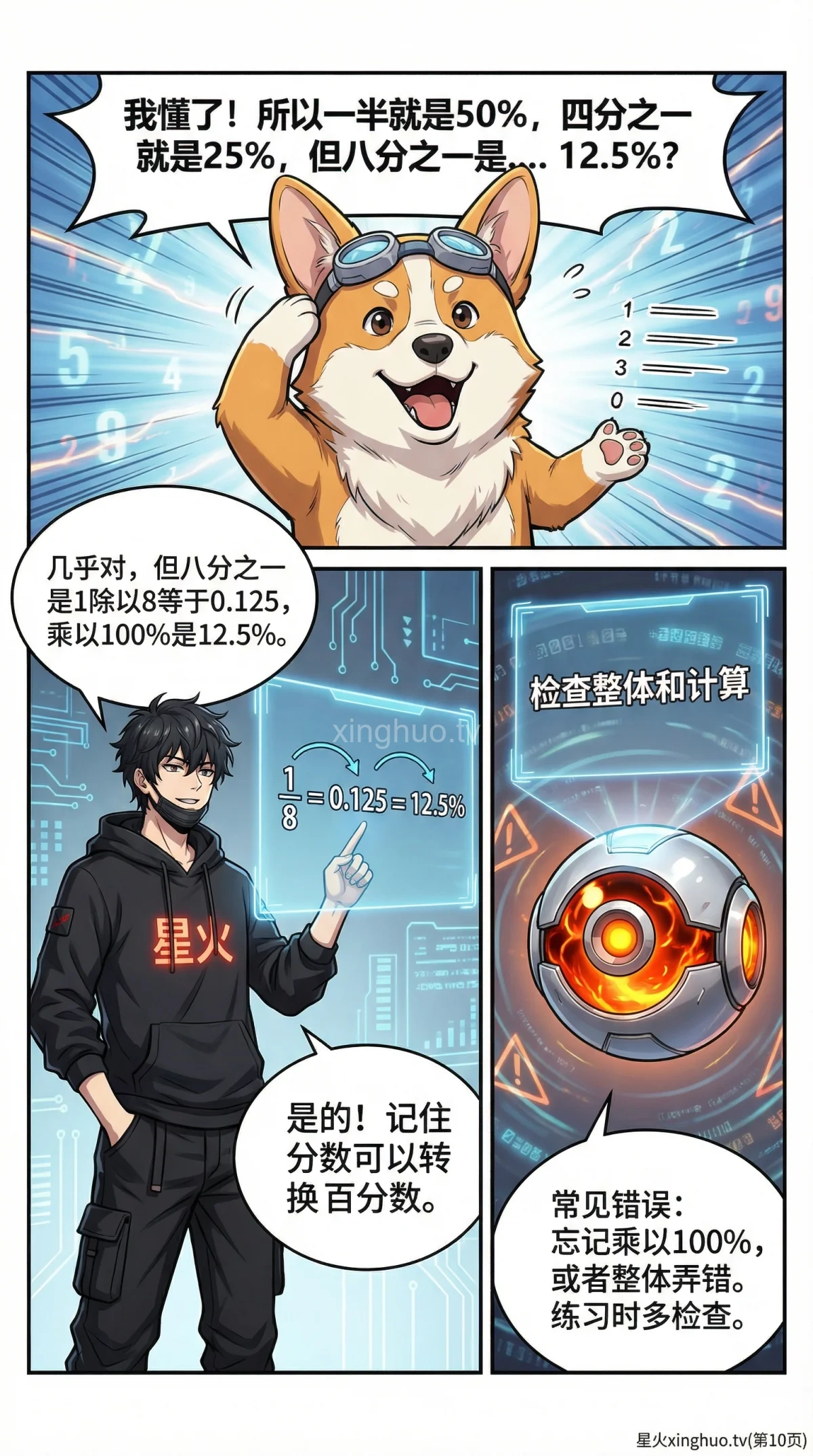 百分数的意义详解：概念、读写与生活实例（小学数学） - 第 10 页