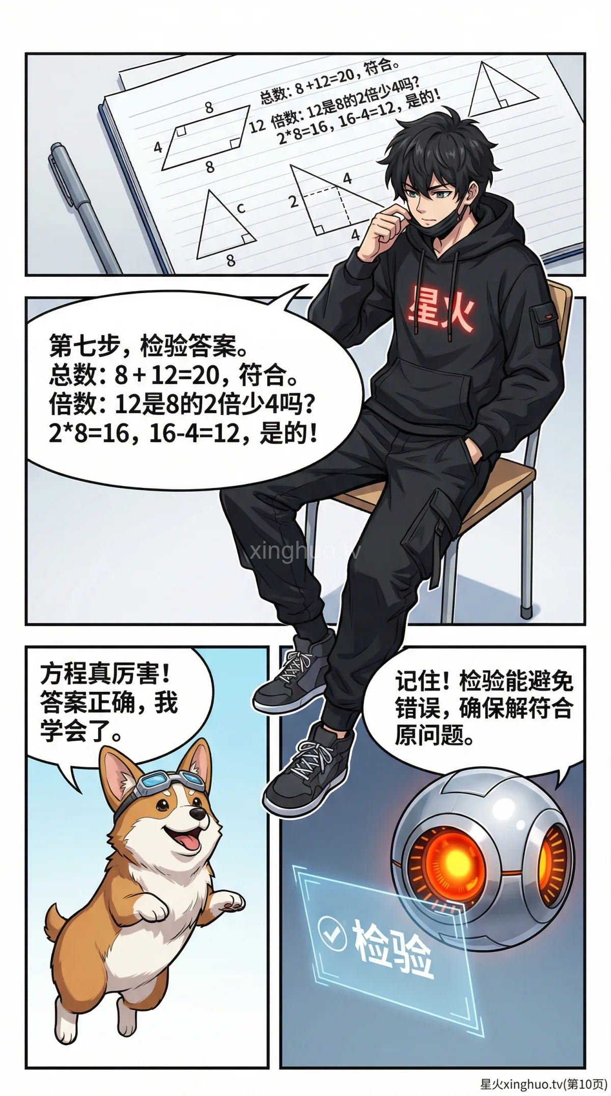 和差倍分问题详解：方程解法与练习题（小学数学/初中数学） - 第 10 页