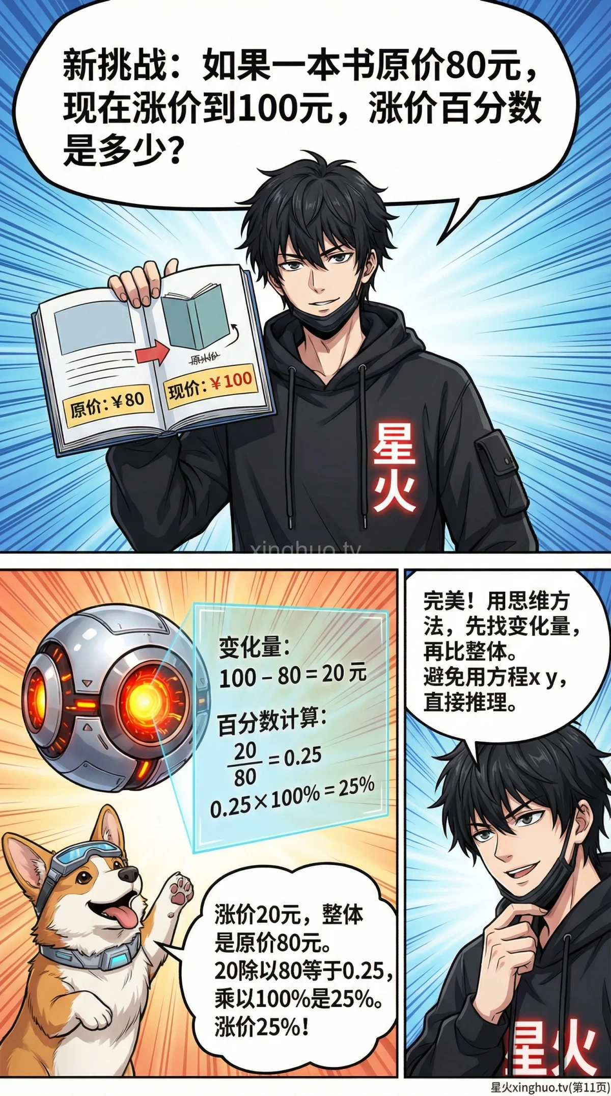 百分数的意义详解：概念、读写与生活实例（小学数学） - 第 11 页