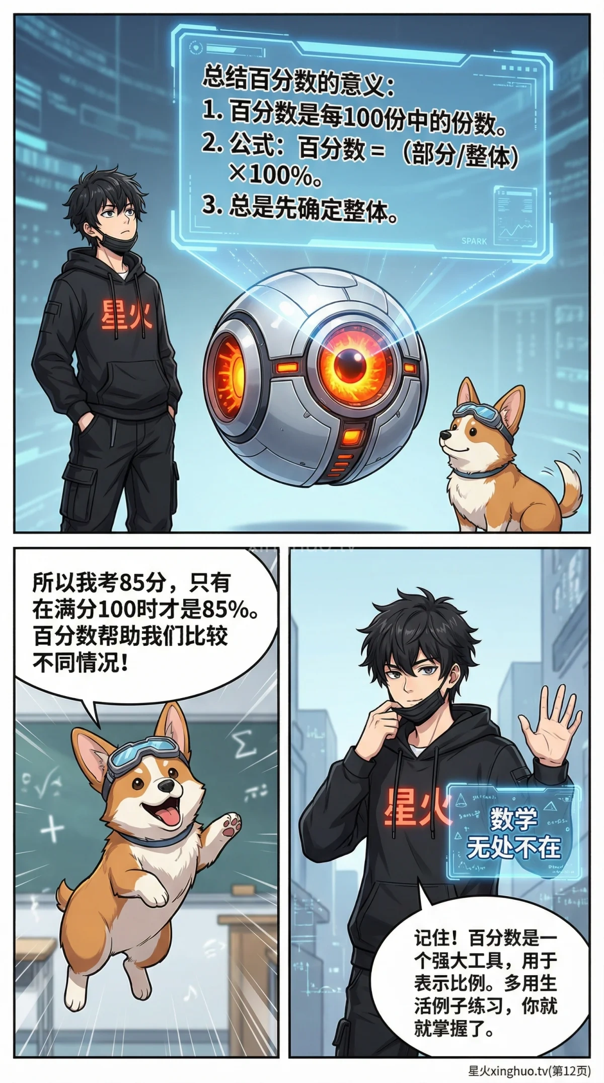 百分数的意义详解：概念、读写与生活实例（小学数学） - 第 12 页