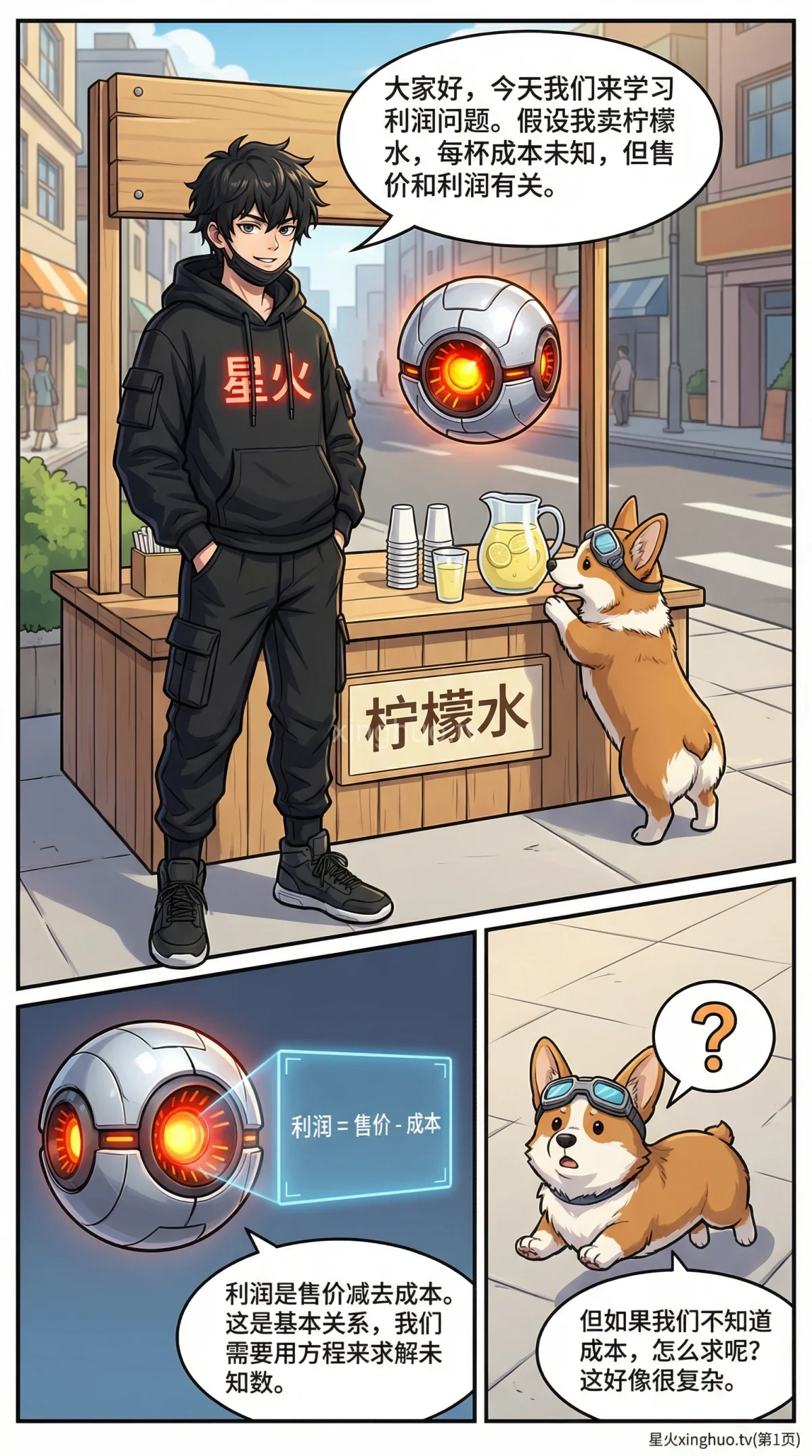 利润问题方程解法详解：从公式到典型例题（小学/初中数学） - 第 1 页