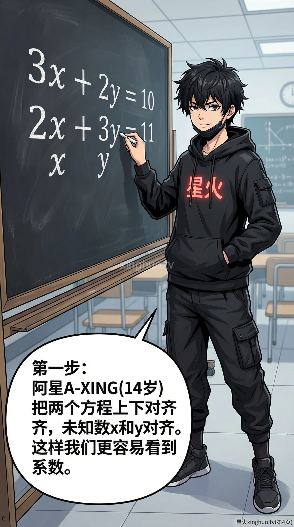 加减消元法解方程组：步骤详解与例题精讲 | 初中数学 - 第 4 页