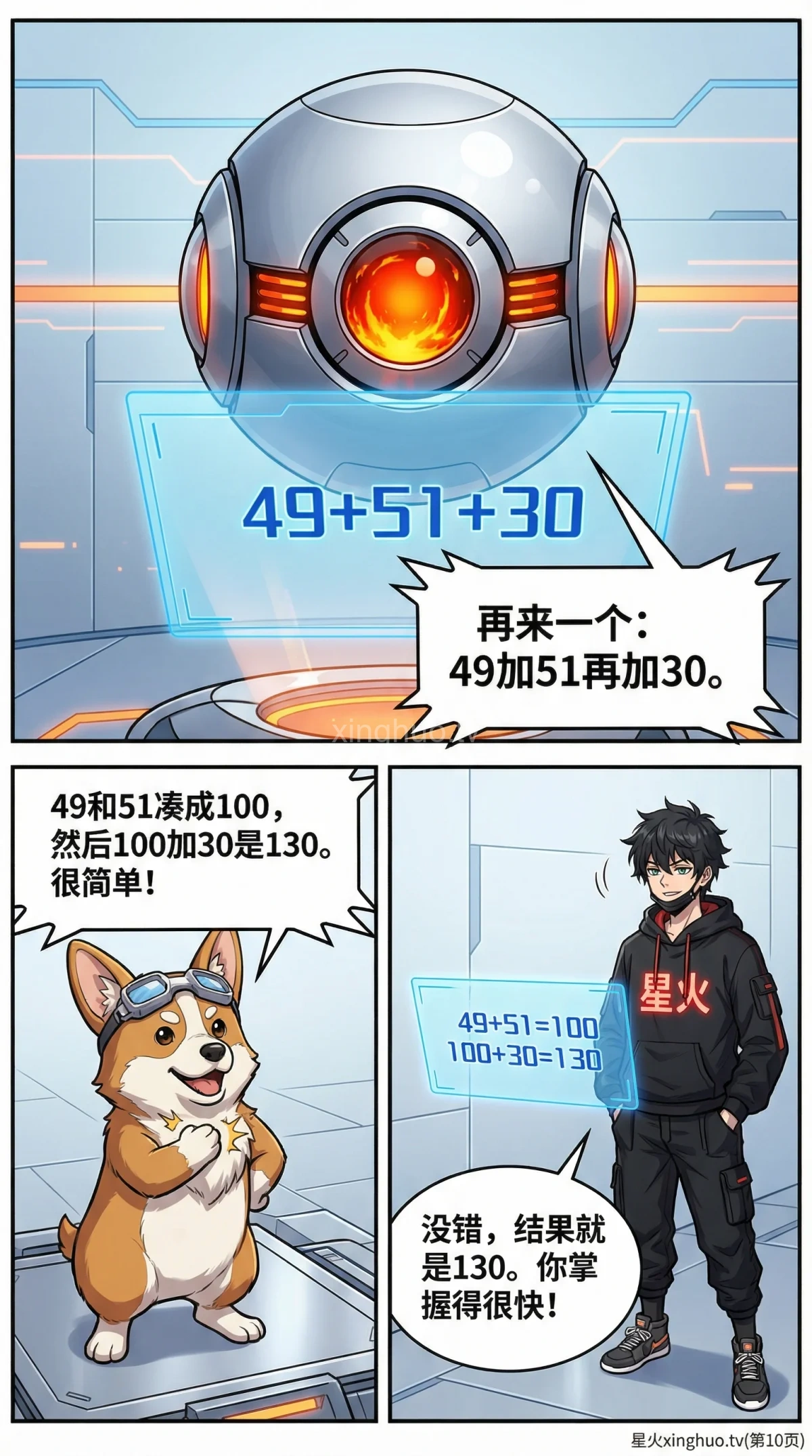 连加简便计算方法与技巧详解：小学数学计算例题讲解 - 第 10 页