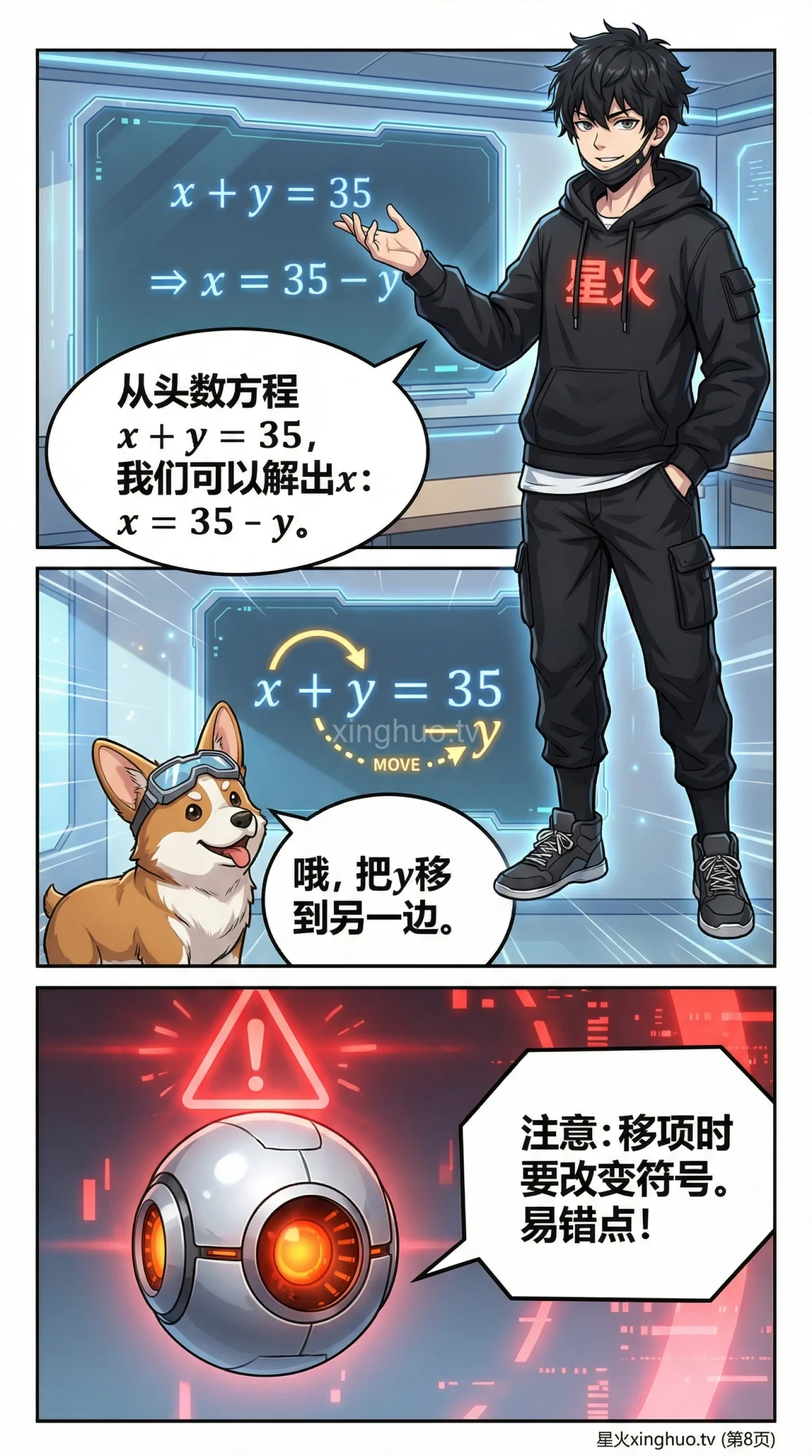 鸡兔同笼问题解法详解：二元一次方程组应用与练习题 | 数学建模教学 - 第 8 页