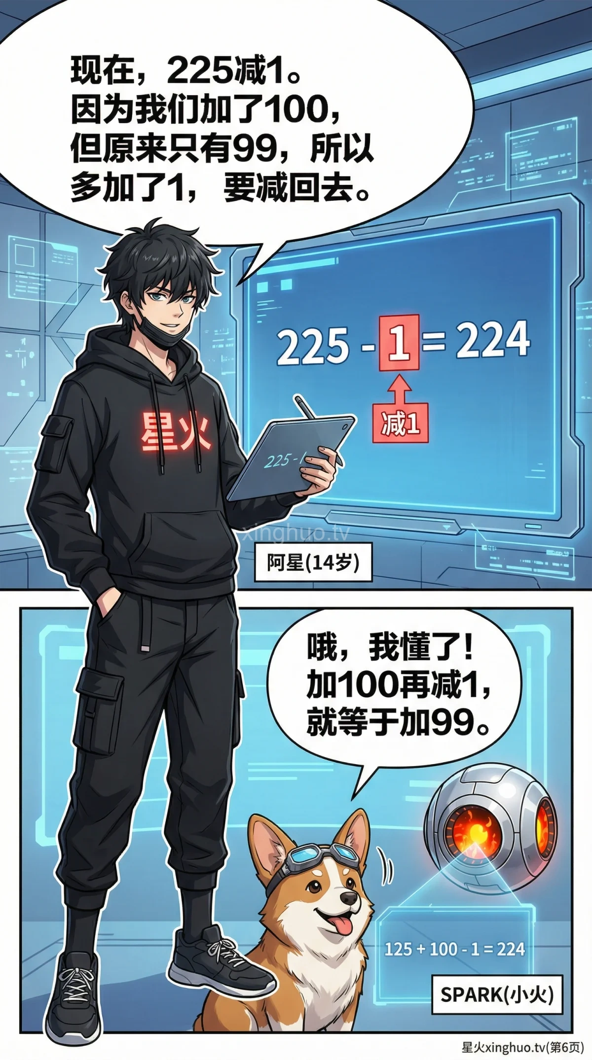 加减混合简便运算方法详解：计算技巧与例题(小学数学) - 第 6 页