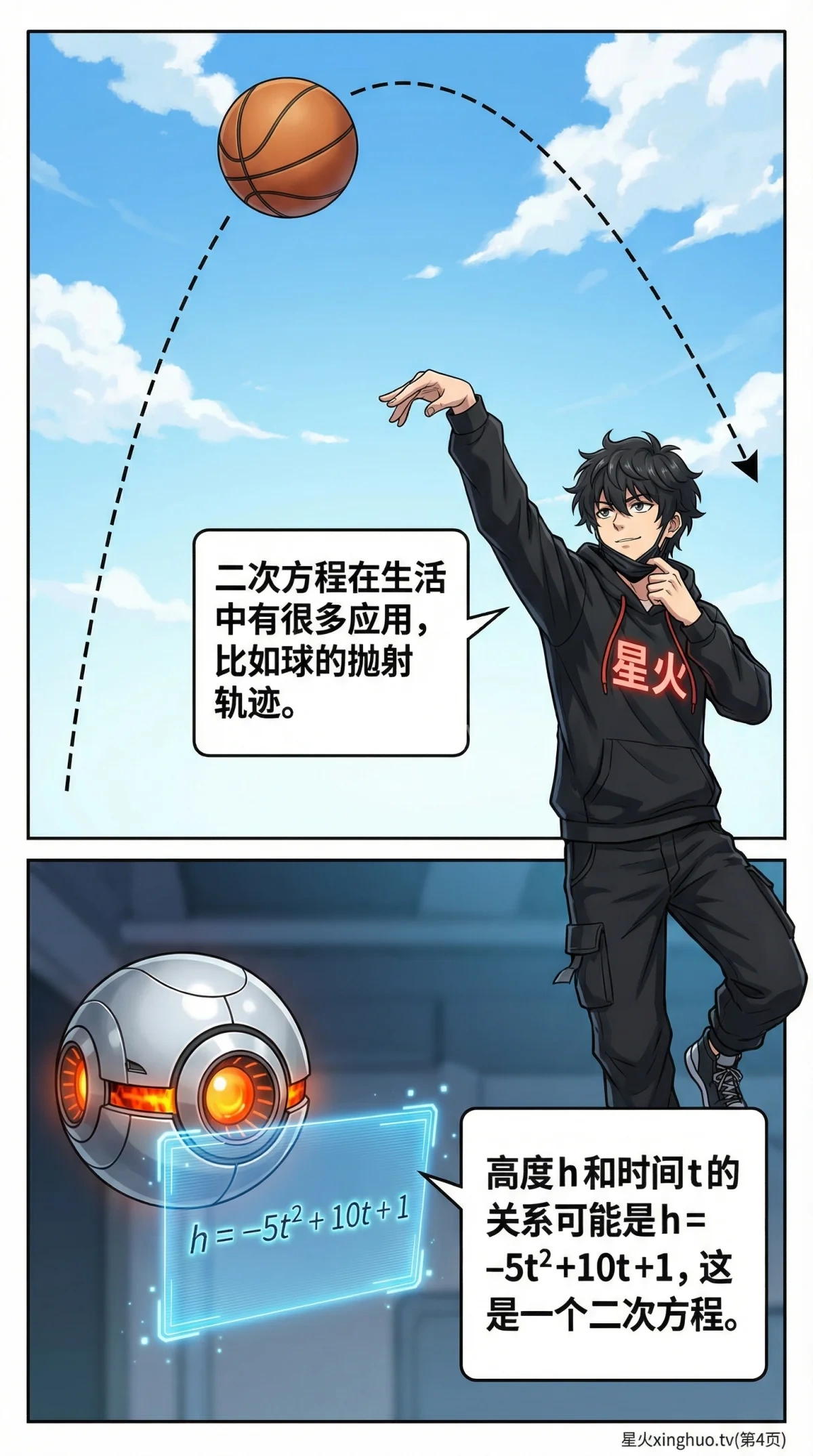 一元二次方程详解：标准形式、识别方法与核心概念 | 漫画教学 - 第 4 页