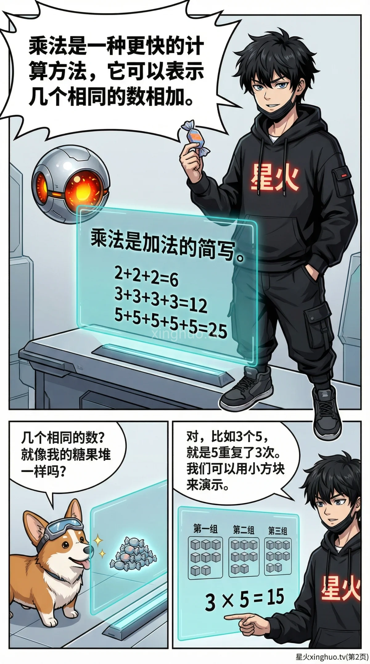 乘法的意义详解：几个几的概念、理解方法与练习题 | 小学数学 - 第 2 页