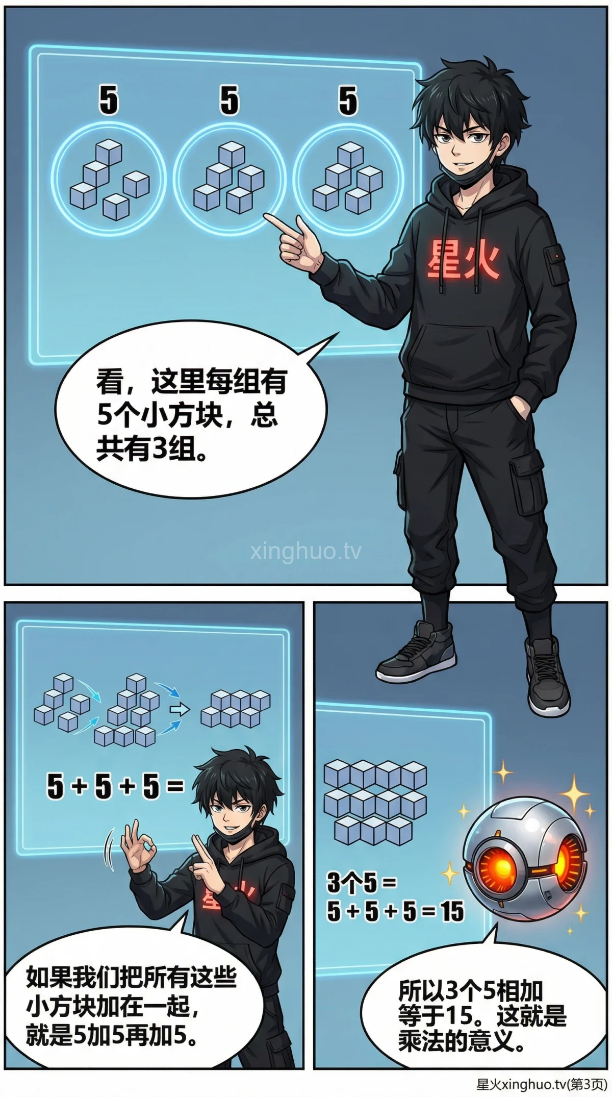 乘法的意义详解：几个几的概念、理解方法与练习题 | 小学数学 - 第 3 页