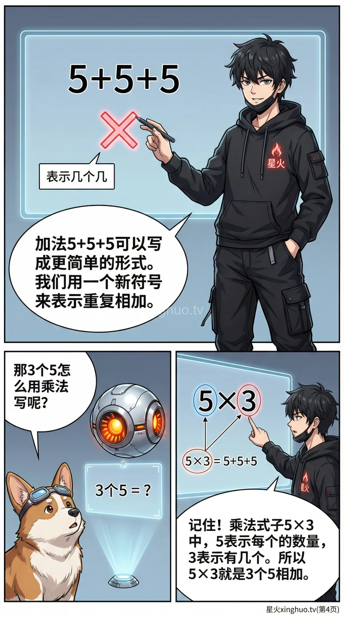 乘法的意义详解：几个几的概念、理解方法与练习题 | 小学数学 - 第 4 页