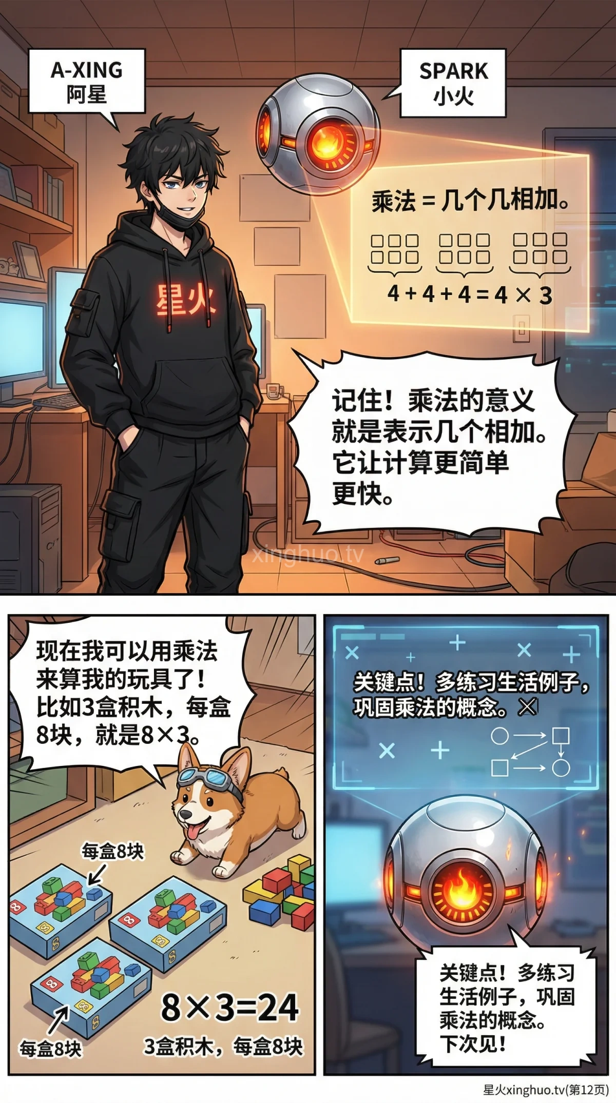 乘法的意义详解：几个几的概念、理解方法与练习题 | 小学数学 - 第 12 页