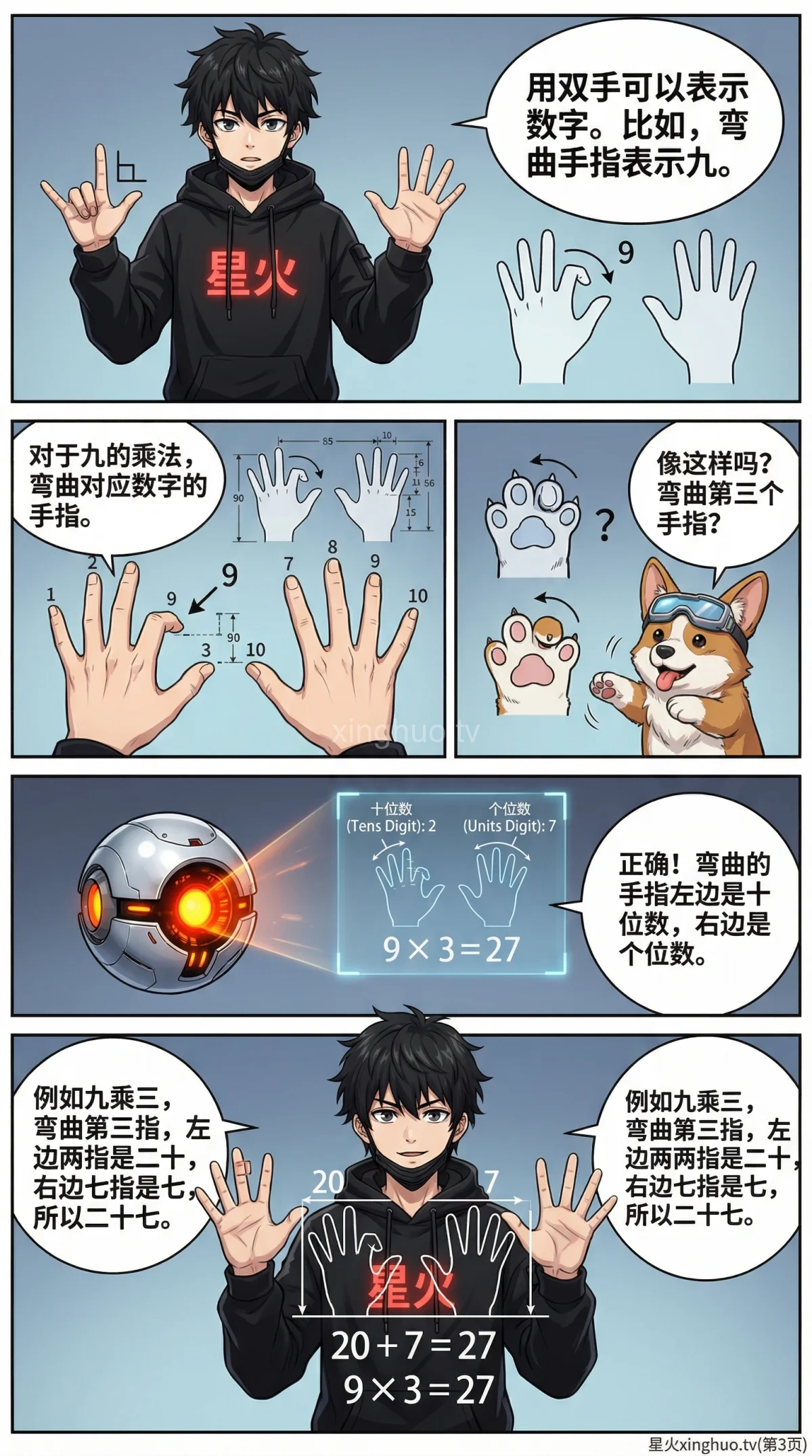 乘法口诀表详解：记忆方法与练习题（小学数学必备） - 第 3 页