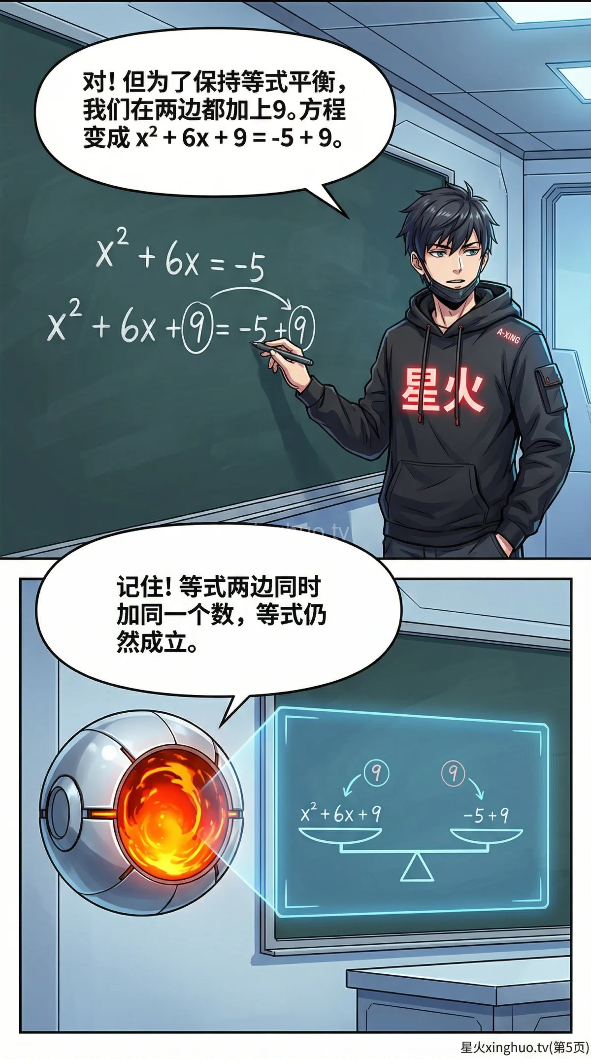 一元二次方程配方法详解：步骤、例题与练习题 | 初中数学 - 第 5 页