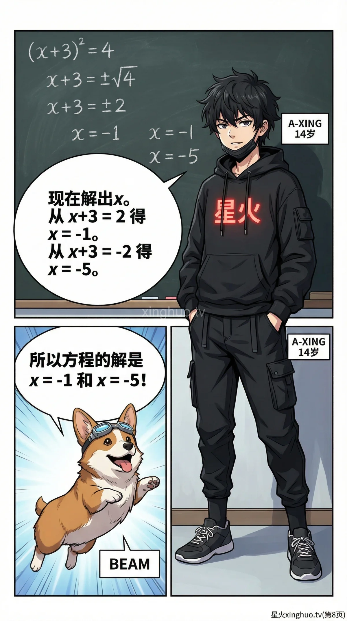 一元二次方程配方法详解：步骤、例题与练习题 | 初中数学 - 第 8 页