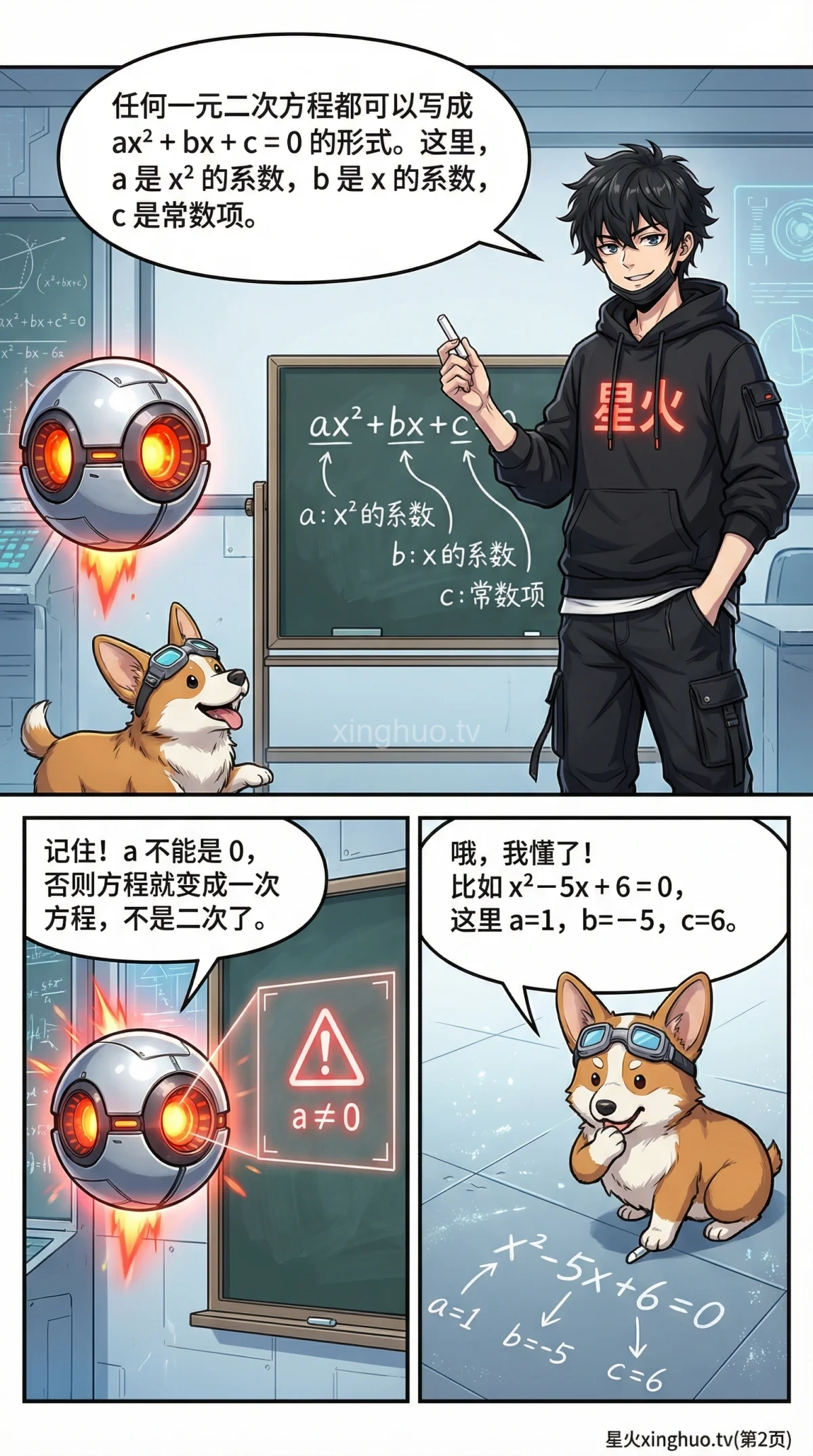 一元二次方程求根公式详解：判别式、推导步骤与例题解析 - 第 2 页