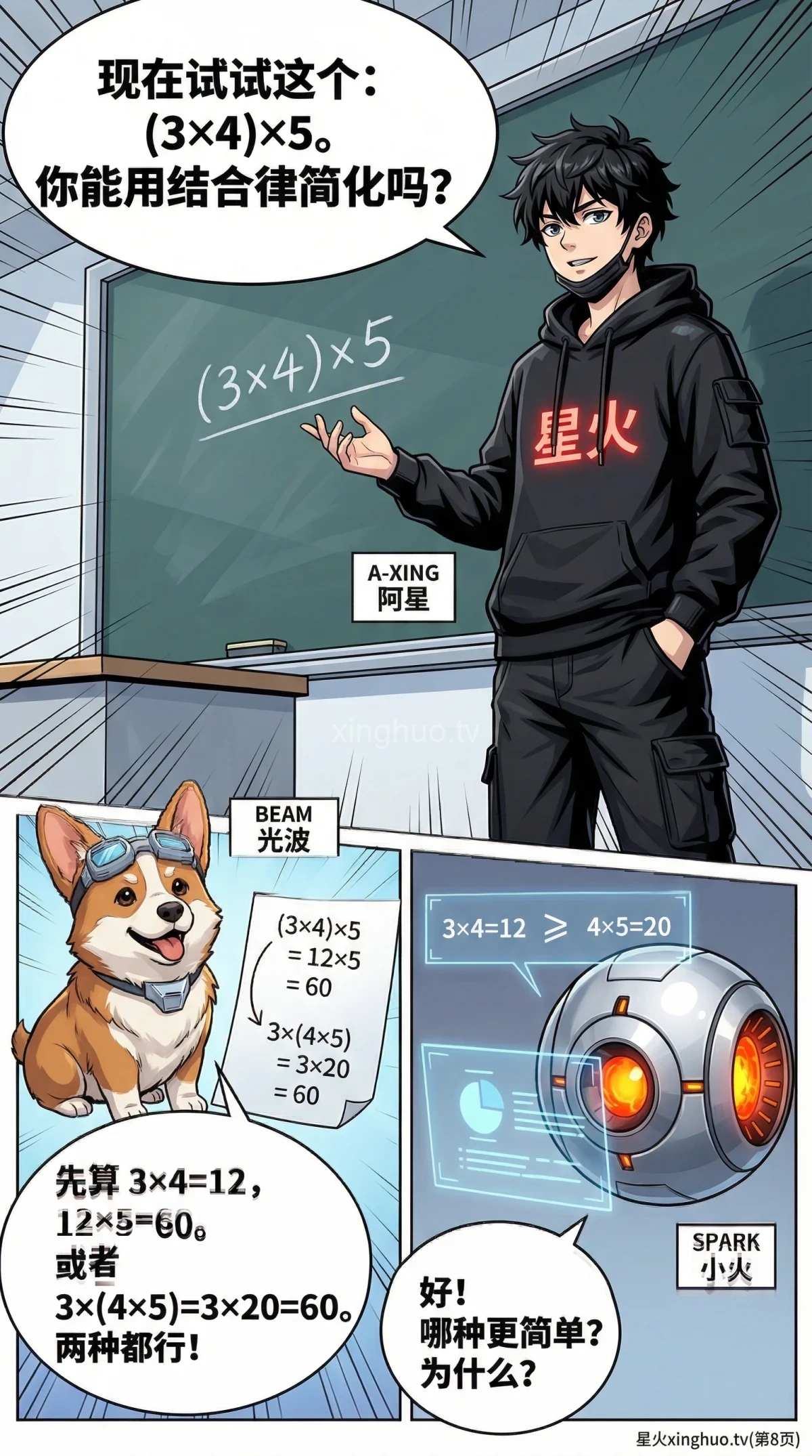 乘法结合律详解：定义、例题与练习题（小学数学必备） - 第 8 页