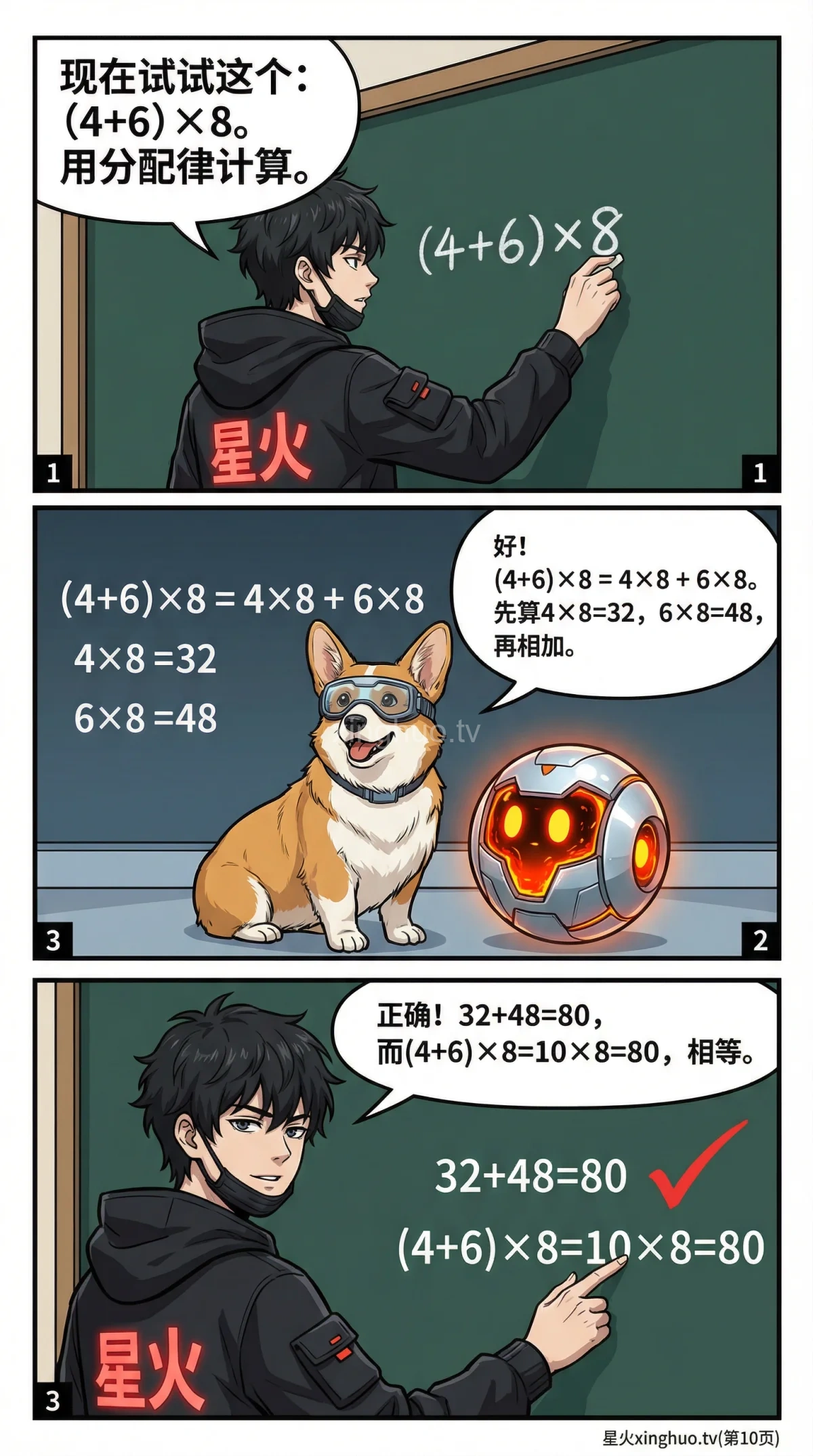 乘法分配律详解：公式、例题与常见错误解析 | 数学运算定律 - 第 9 页