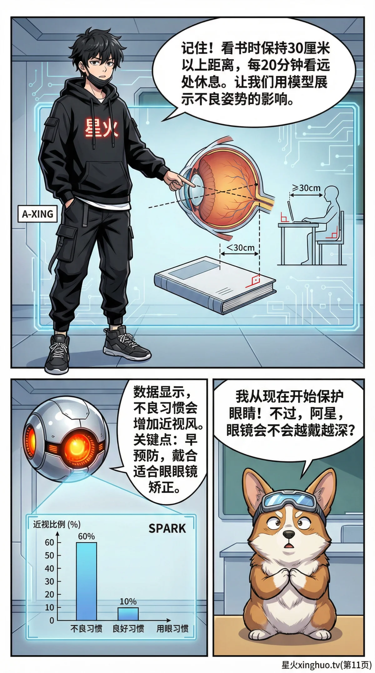 眼睛与眼镜原理详解：近视远视矫正方法（光学物理生物图解） - 第 11 页