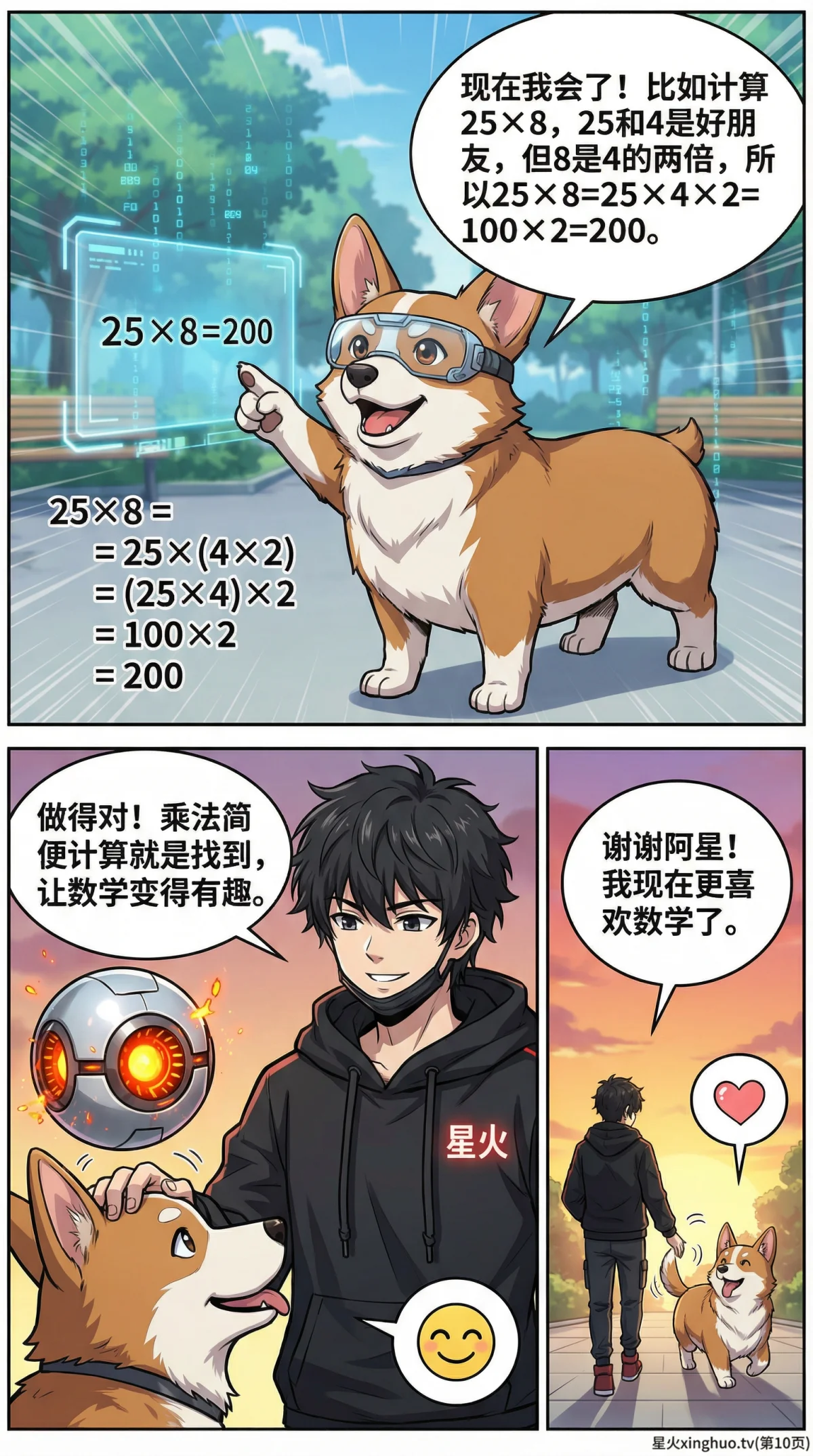 乘法简便计算：25×4的运算技巧与练习方法 | 小学数学教学 - 第 10 页