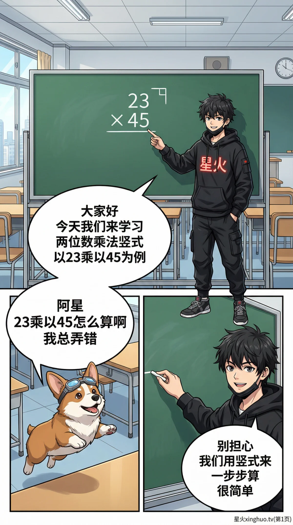 两位数乘法竖式计算详解：步骤、技巧与练习题 - 第 1 页