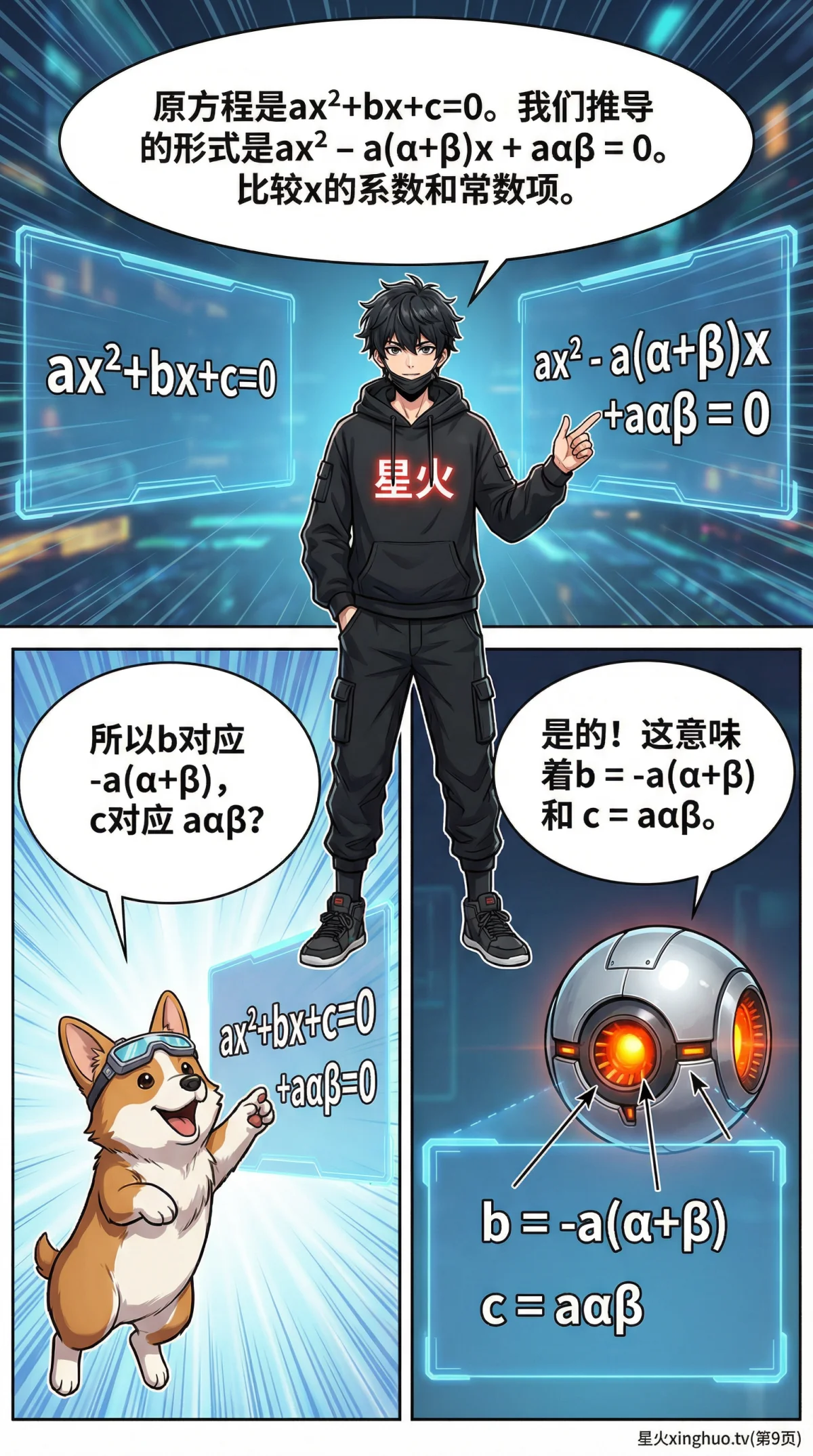 韦达定理详解：一元二次方程根与系数的关系与应用 | 初中数学 - 第 9 页