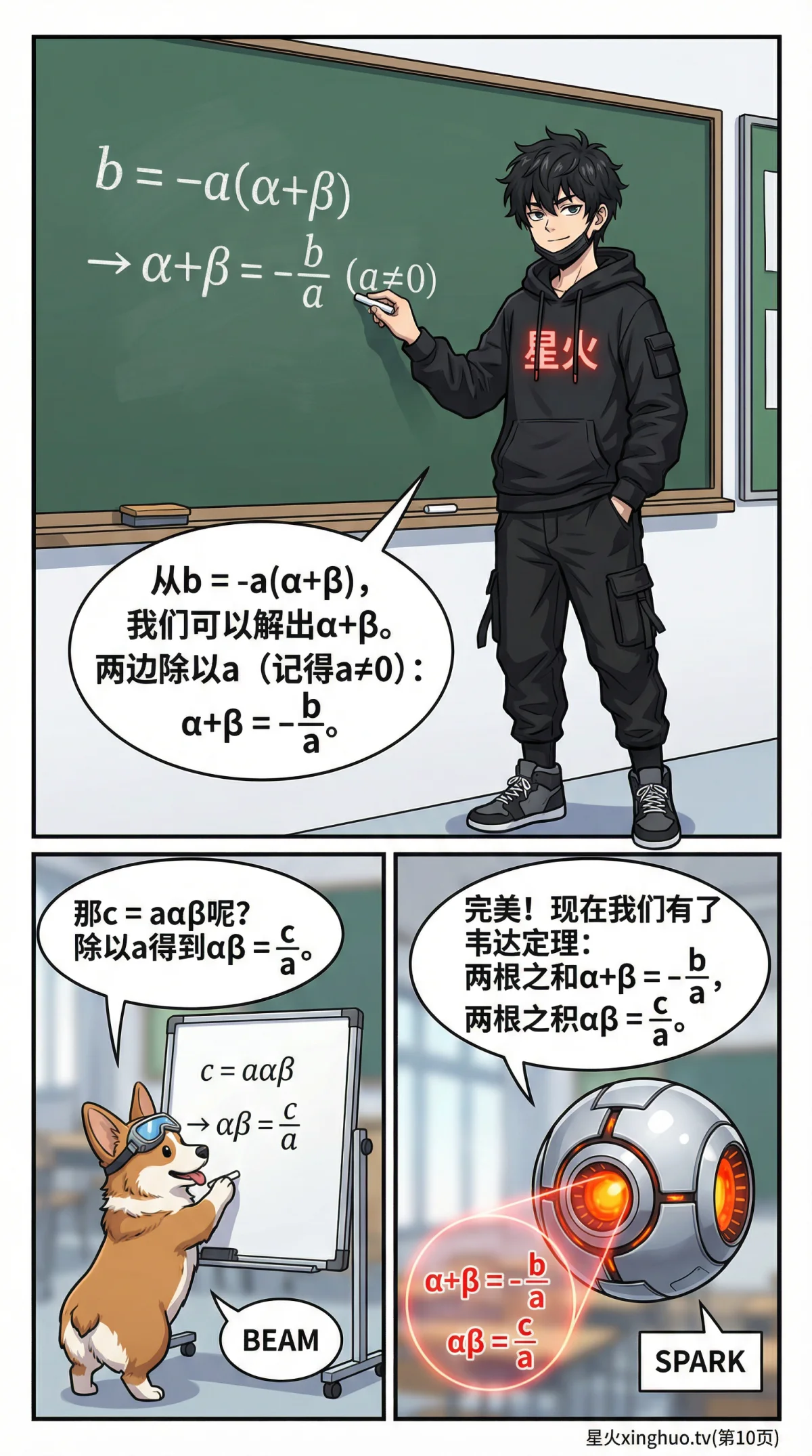 韦达定理详解：一元二次方程根与系数的关系与应用 | 初中数学 - 第 10 页