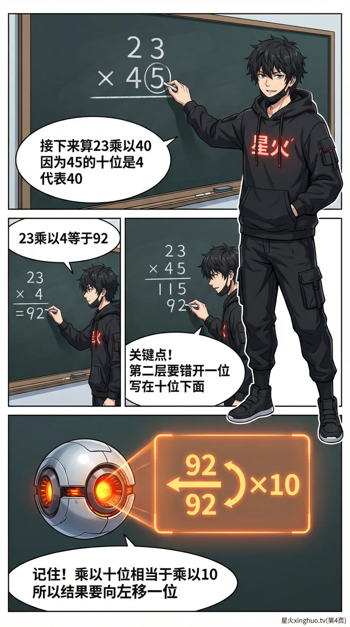 两位数乘法竖式计算详解：步骤、技巧与练习题 - 第 4 页