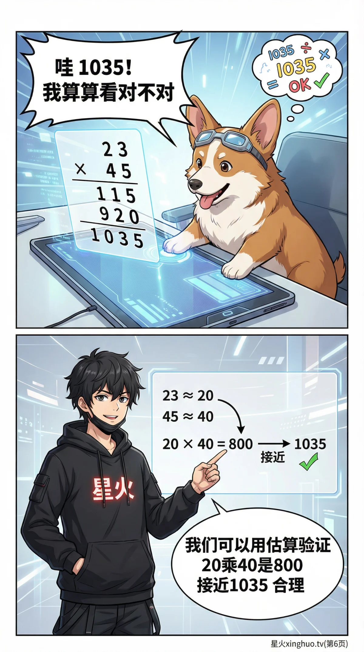 两位数乘法竖式计算详解：步骤、技巧与练习题 - 第 6 页