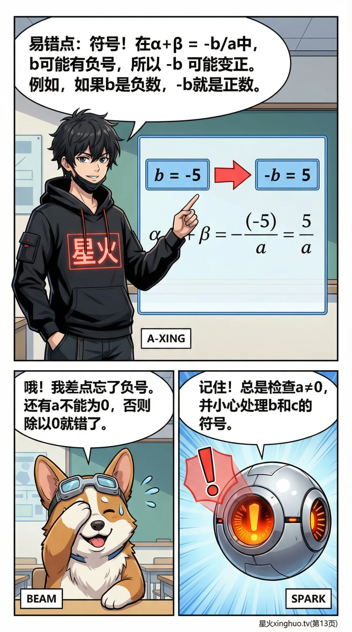 韦达定理详解：一元二次方程根与系数的关系与应用 | 初中数学 - 第 13 页