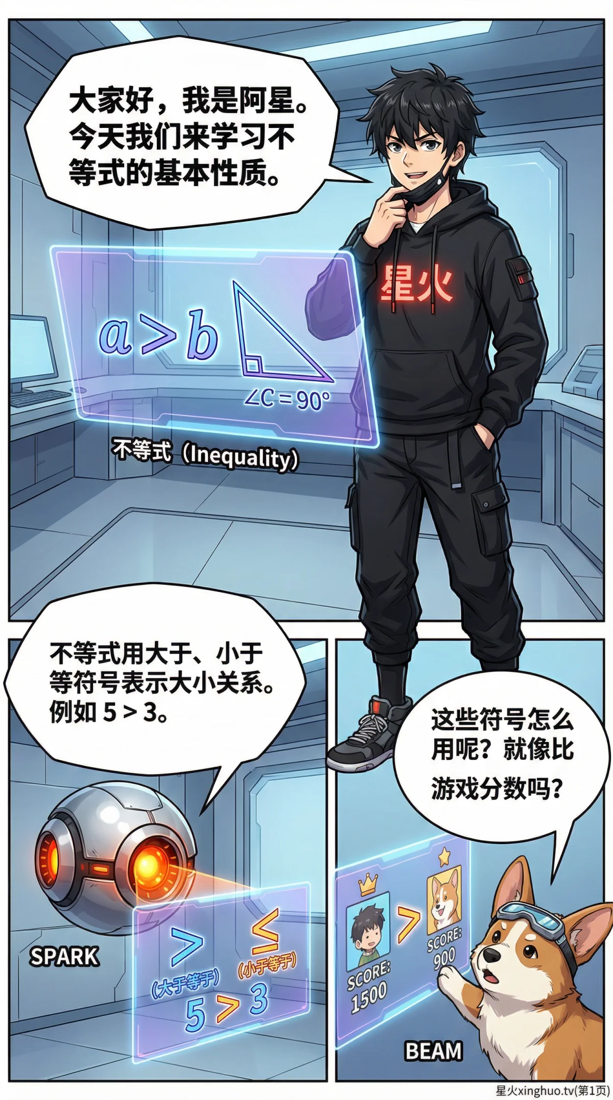 不等式基本性质详解：定义、例题与易错点解析 | 初中数学代数 - 第 1 页