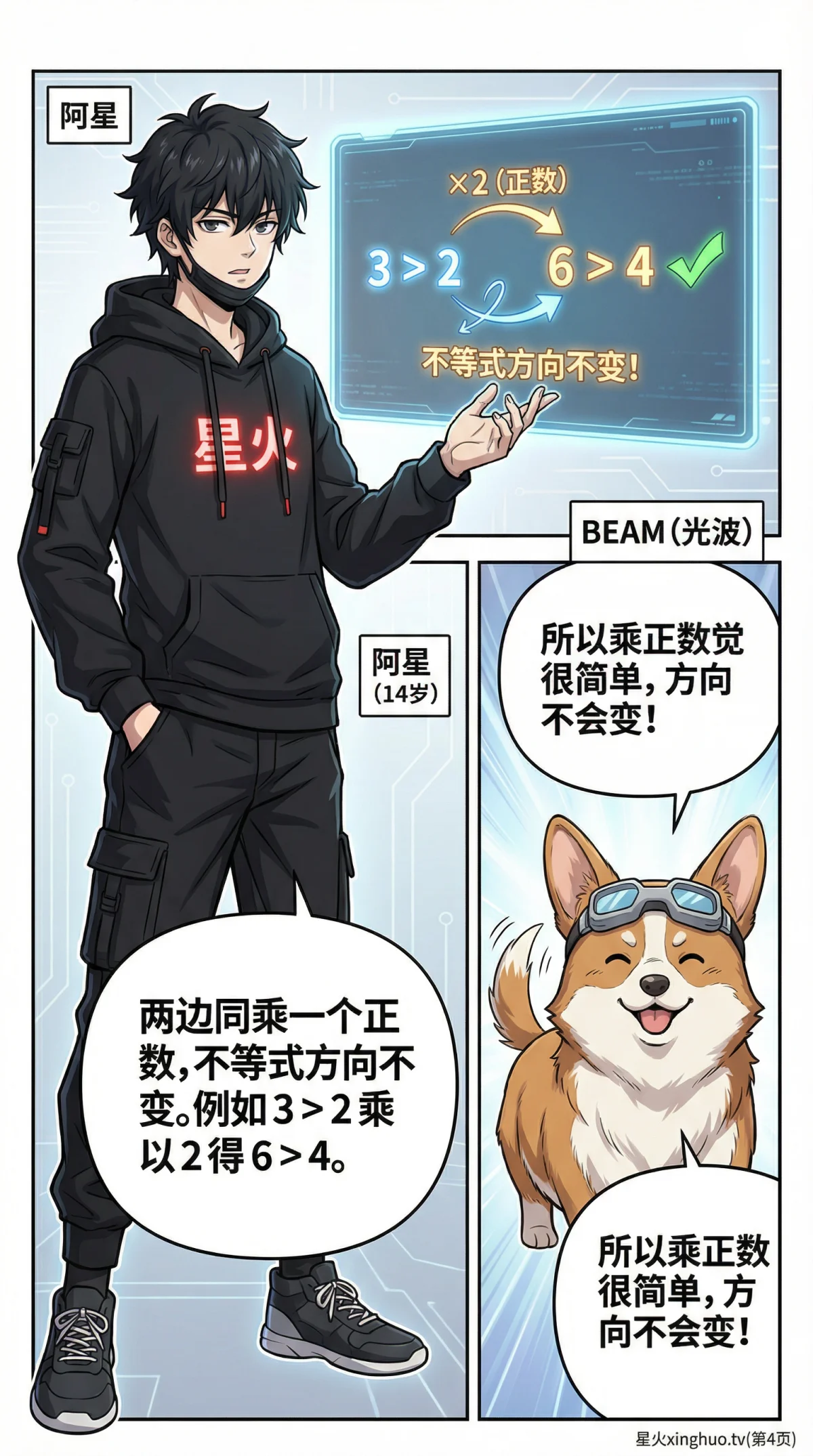 不等式基本性质详解：定义、例题与易错点解析 | 初中数学代数 - 第 4 页