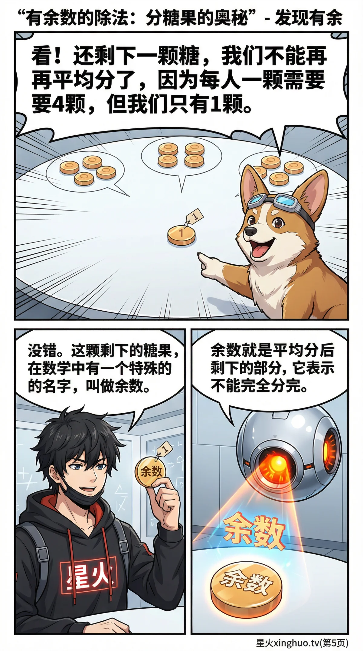 有余数的除法详解：概念、计算方法与练习题 | 小学数学 - 第 5 页