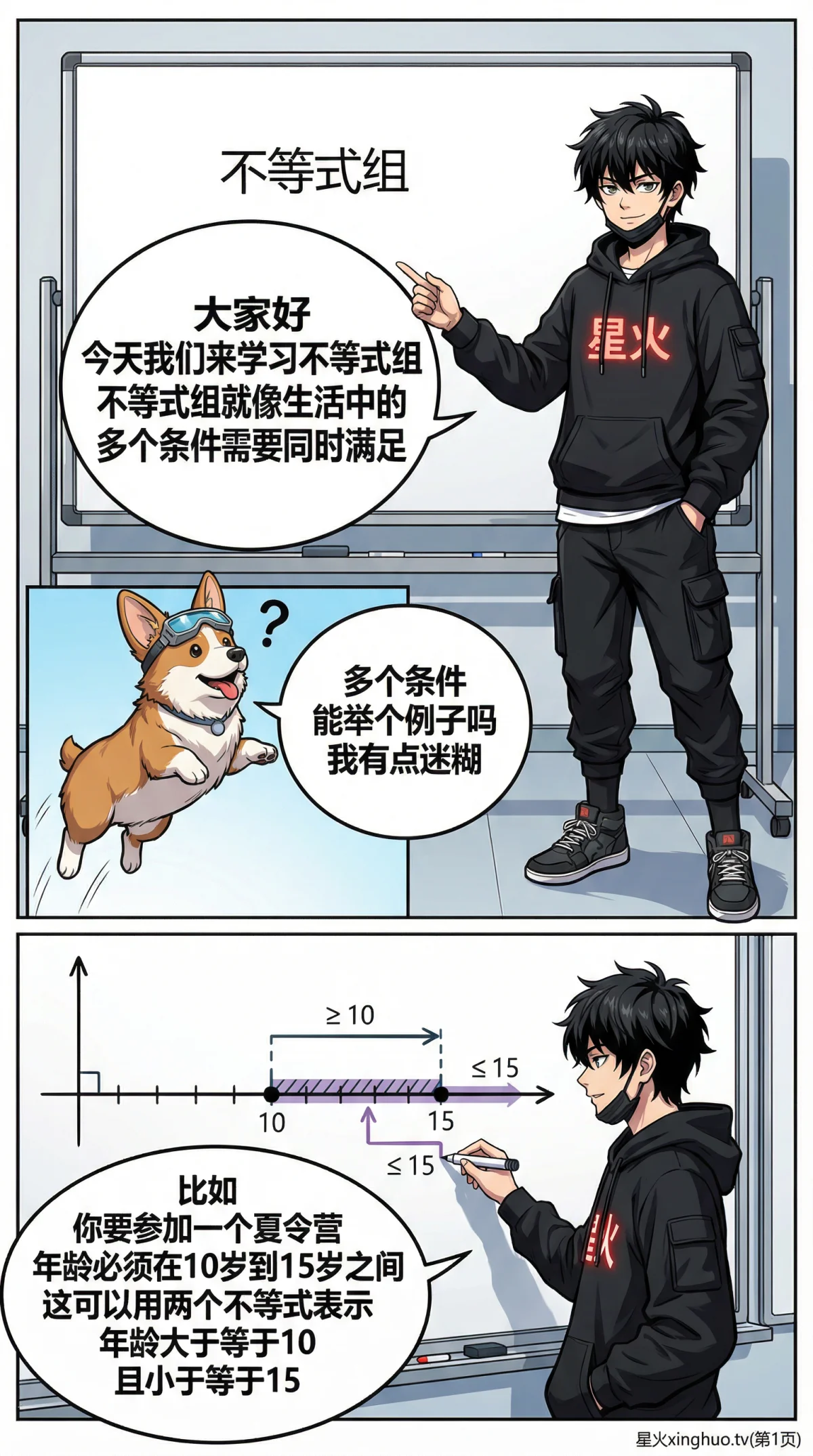 不等式组解集求解详解：方法与步骤全解析 | 初中数学代数 - 第 1 页