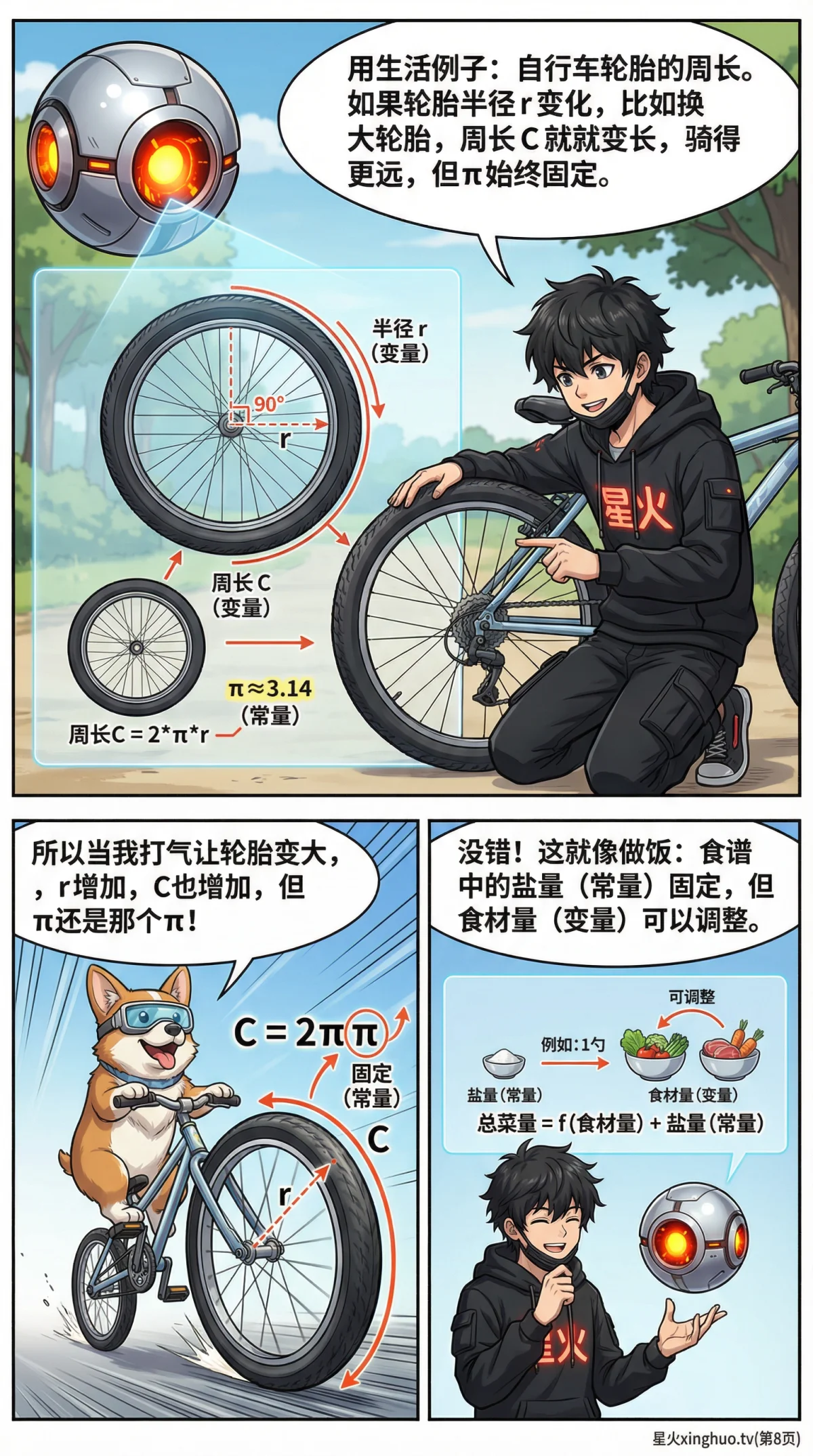 函数中的变量与常量详解：概念、区别与实例解析 | 初中数学 - 第 8 页